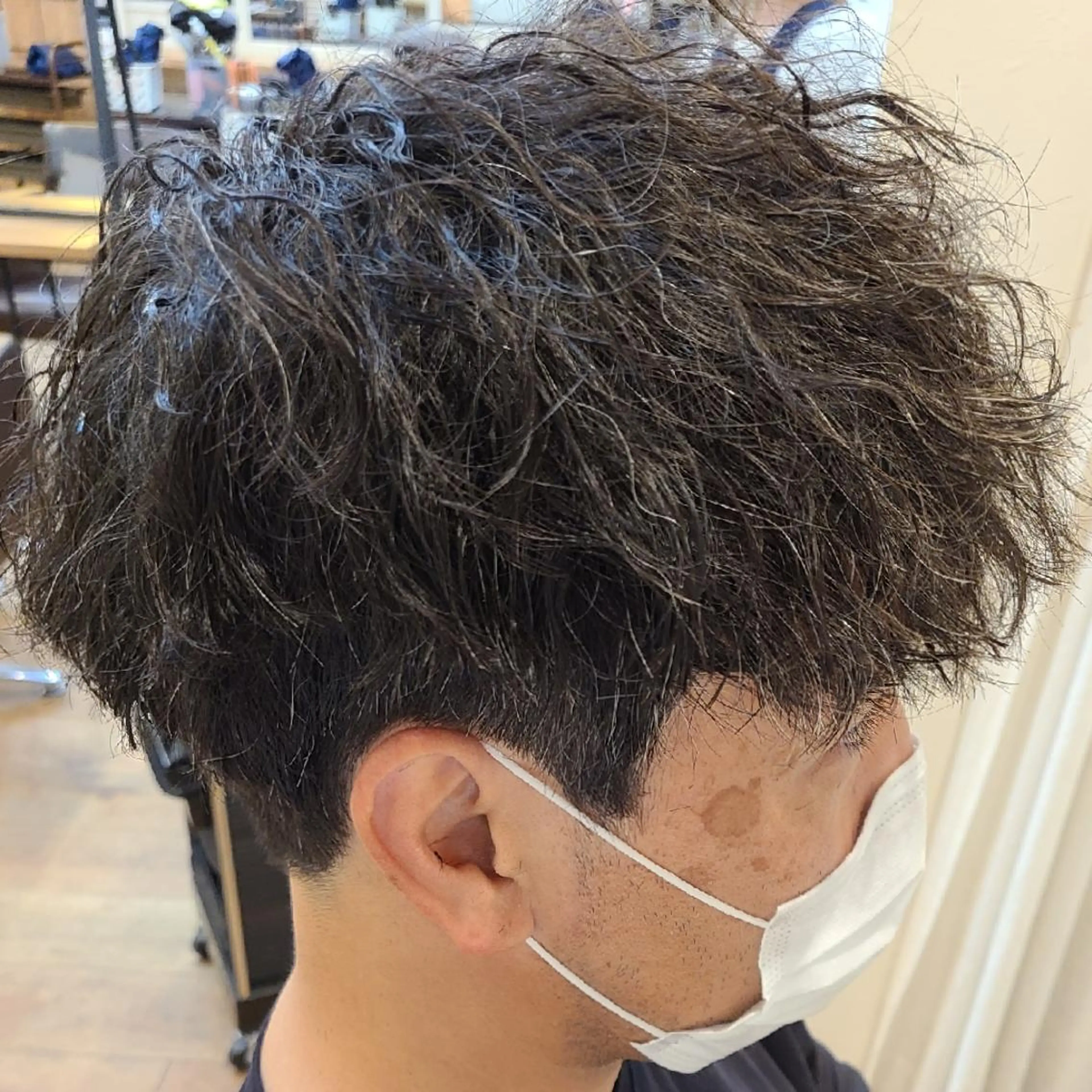 ショート メンズ カット パーマ 【ネウィ天王寺 】seiyaのヘアスタイル