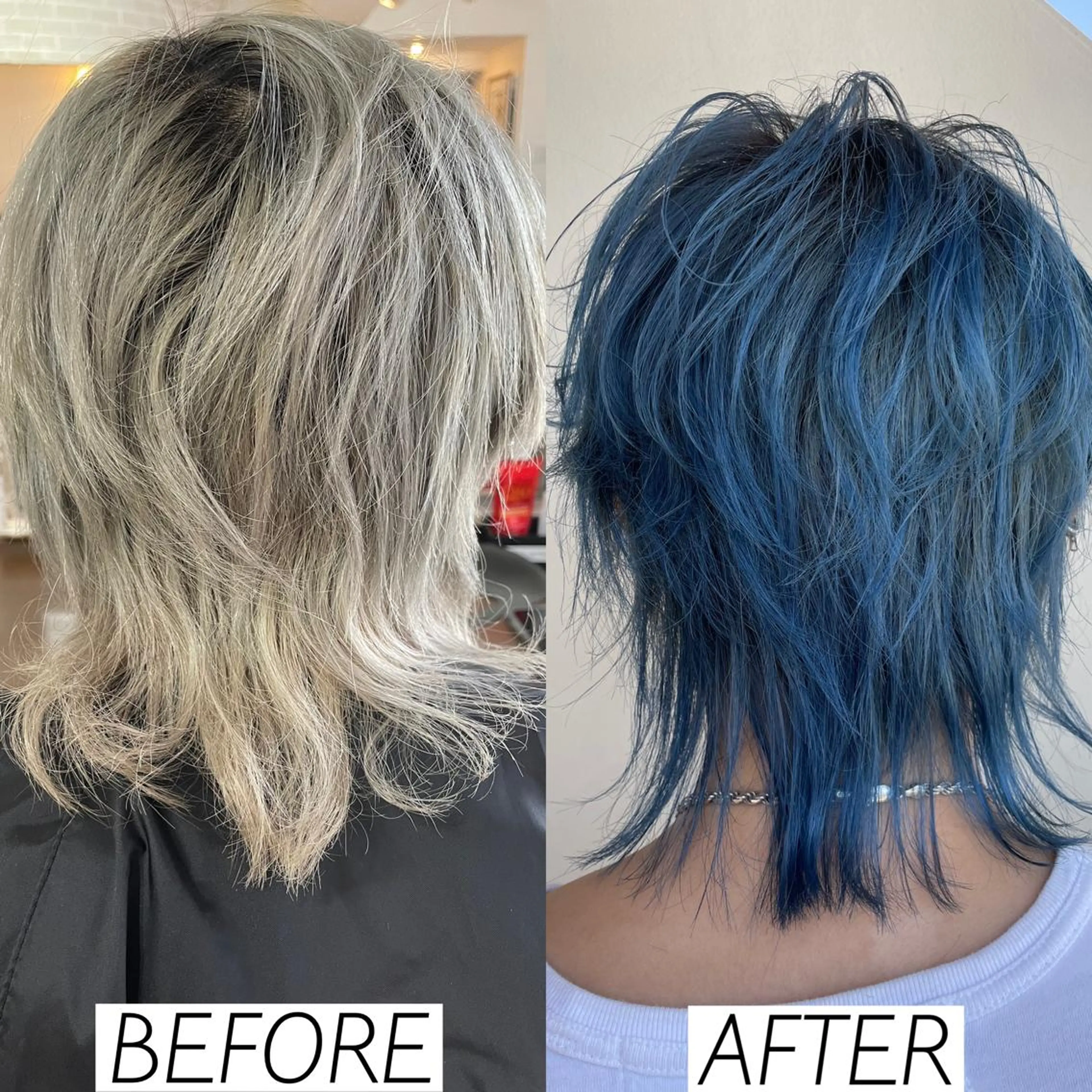 ショート カラー メンズ メンズブリーチ ブリーチ ブルーカラー 森田 一平のヘアスタイル