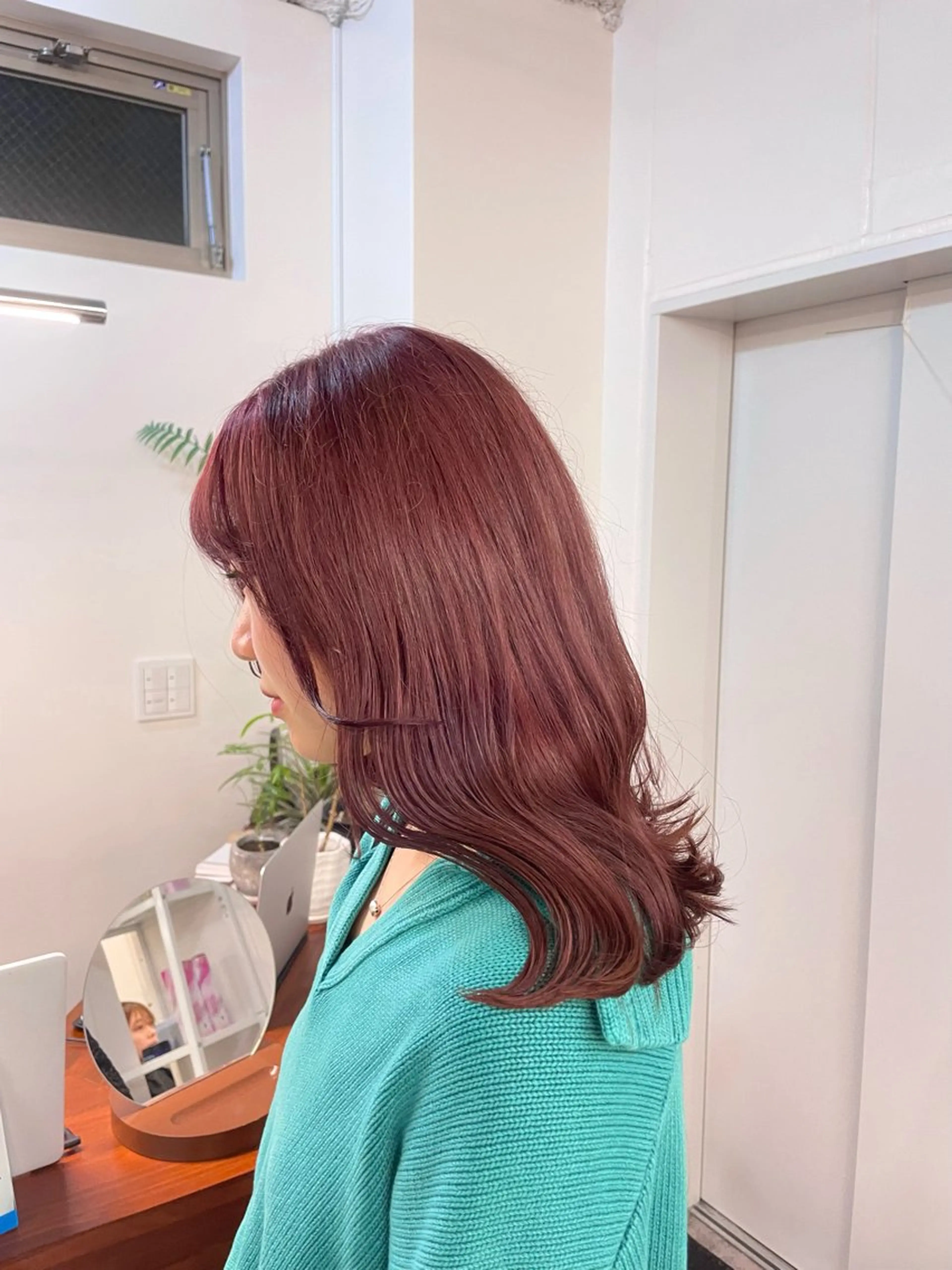 ミディアム ヘアカラー hana✂︎メンズ ニュアンスパーマのヘアスタイル