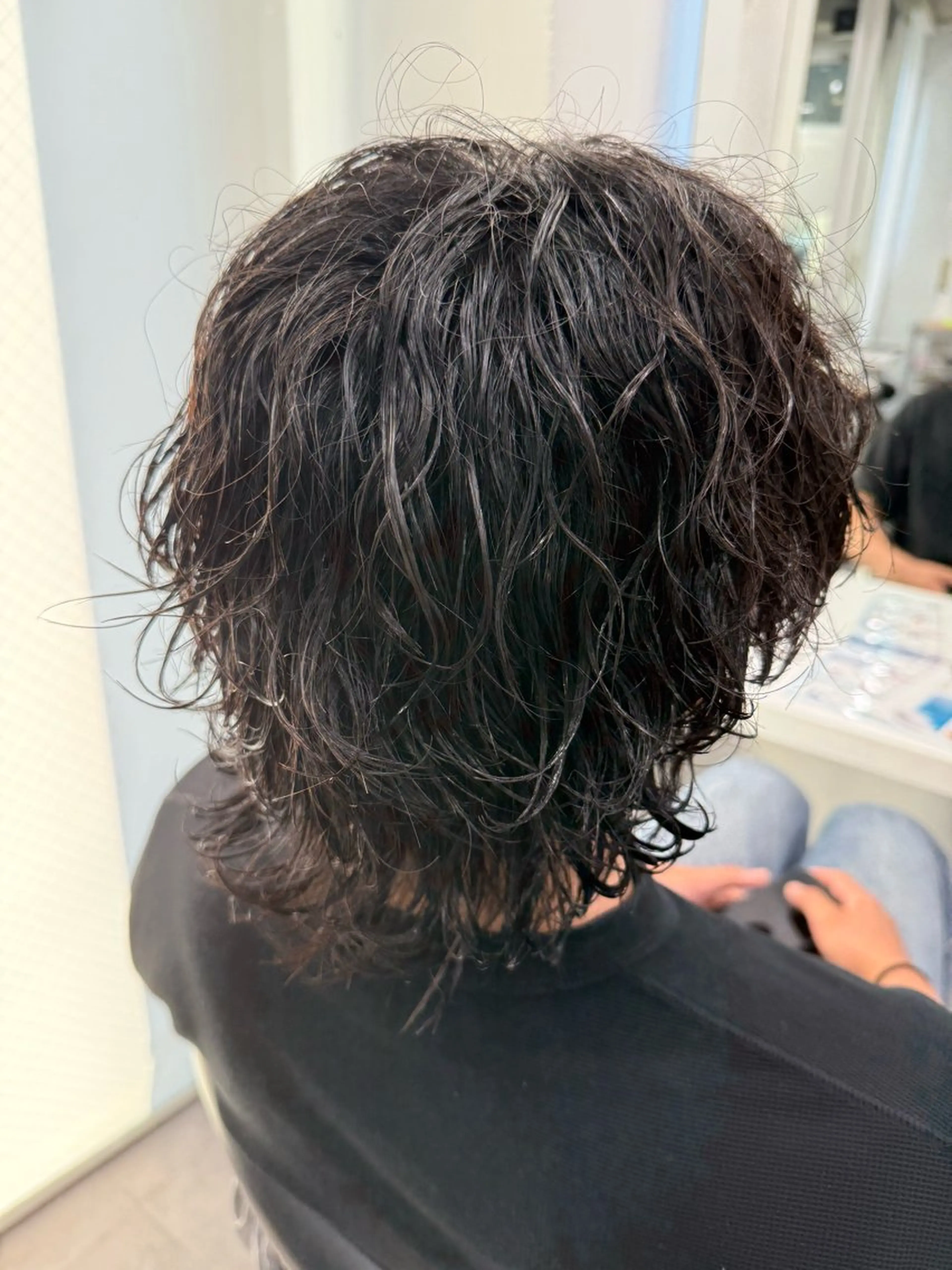 ミディアム パーマ カット パーマ トリートメント 【fifth】 小林直弥のヘアスタイル