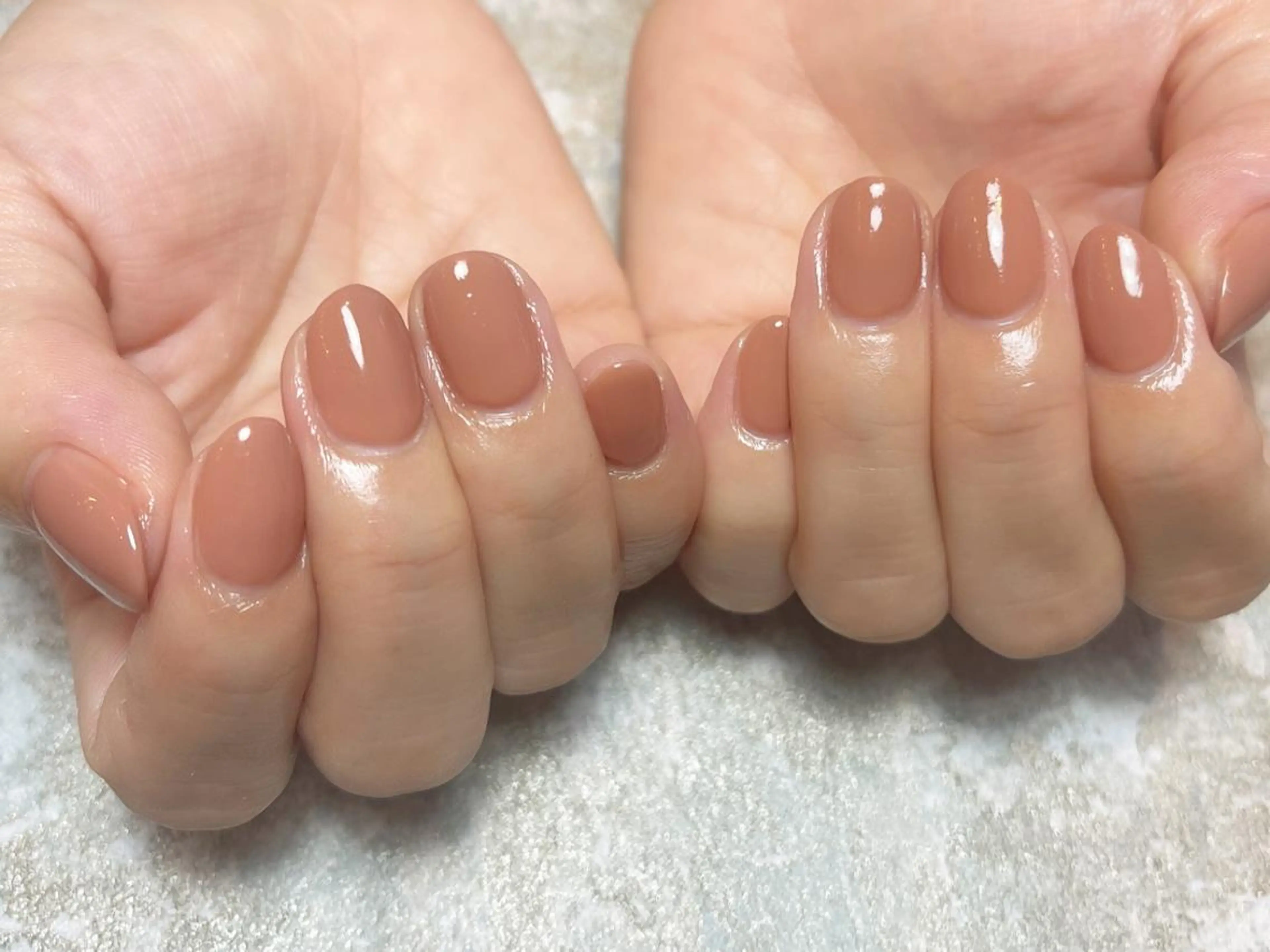 ネイル ワンカラーネイル irono .のネイルデザイン