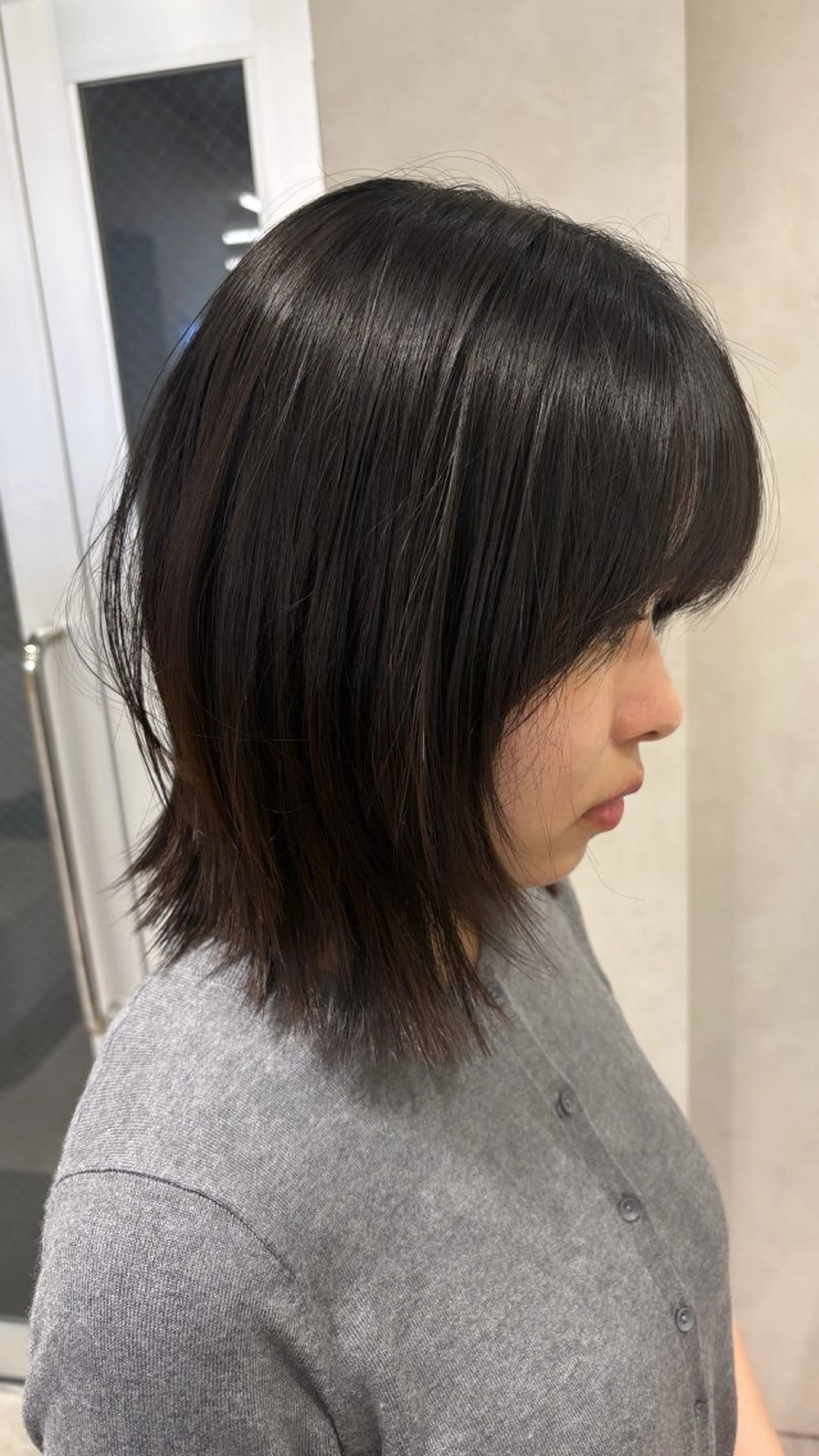 ショート ボブレイヤー ボブ ハッシュカット ハイレイヤー 韓国風ヘア Lond mare ✂︎YUTAのヘアスタイル
