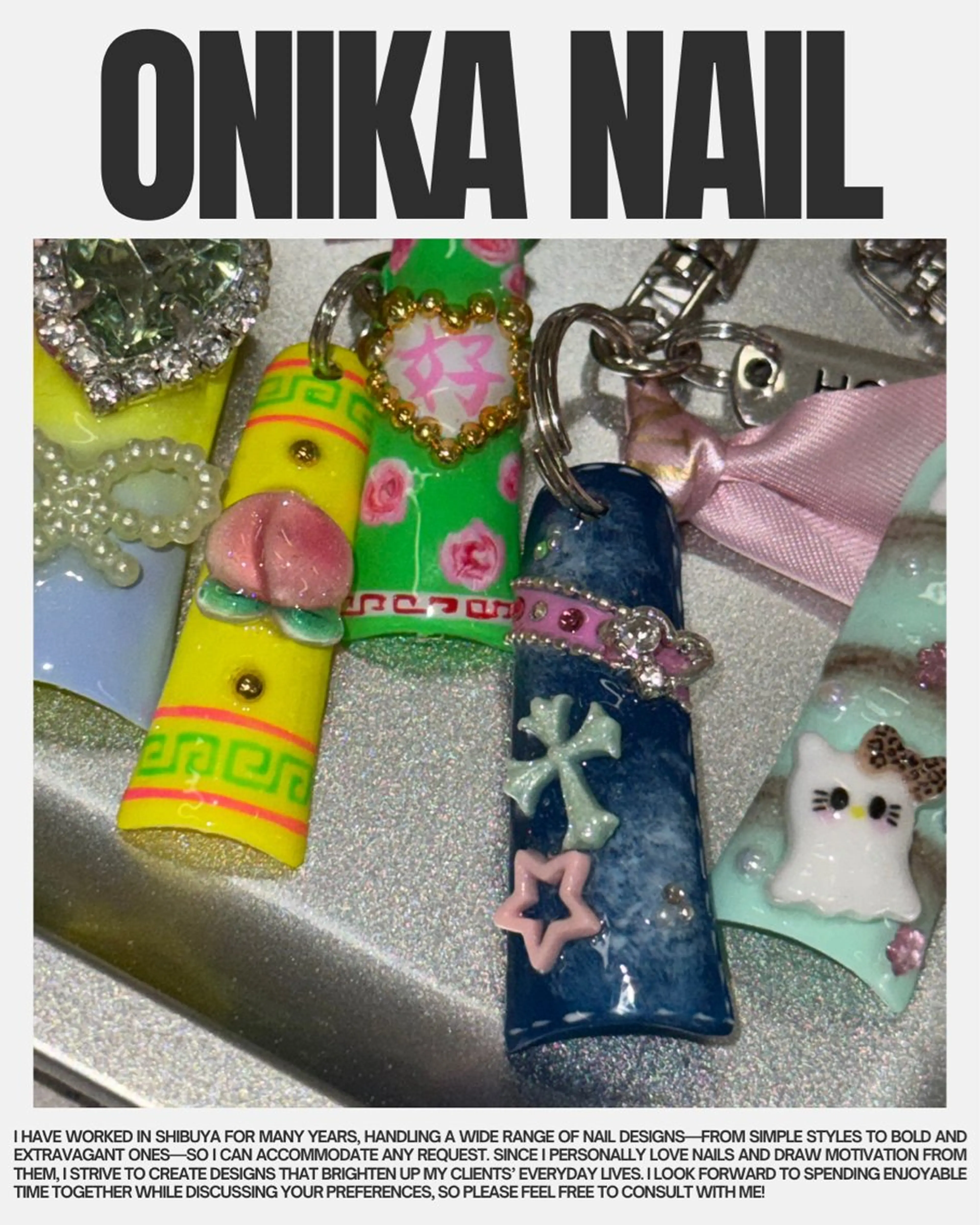 ネイル ハンドネイル ハンドケア ONIKA Nail 青山通り店所属・ONIKA Nail 表参道A4🦋2分のネイルデザイン