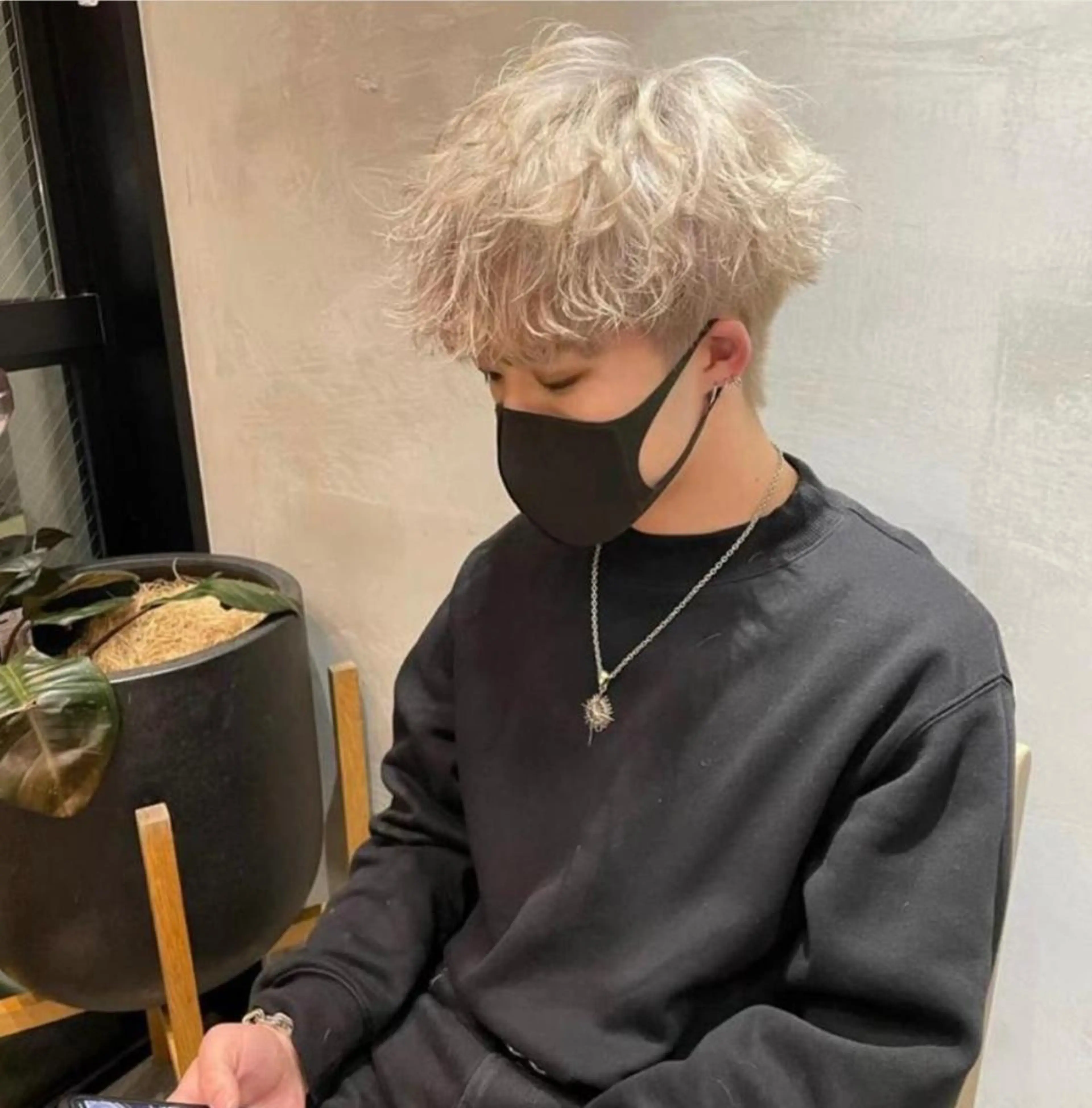 ショート カラー メンズ ヘアカラー トリートメント 渋谷/メンズ特化/ 女子ウケ/FUKAのヘアスタイル