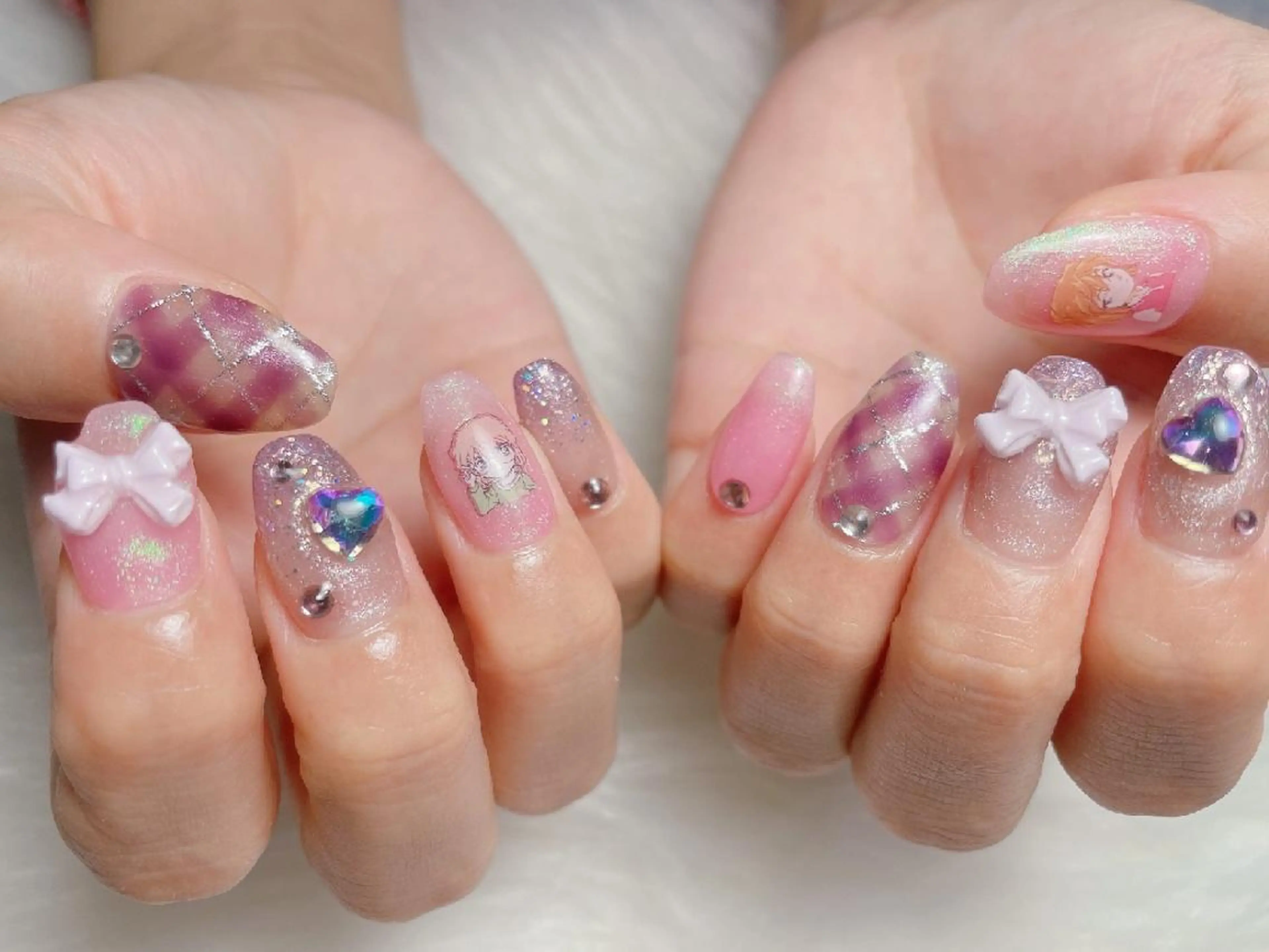 ネイル 🎀Yumi✨ 長さ出し専門のネイルデザイン