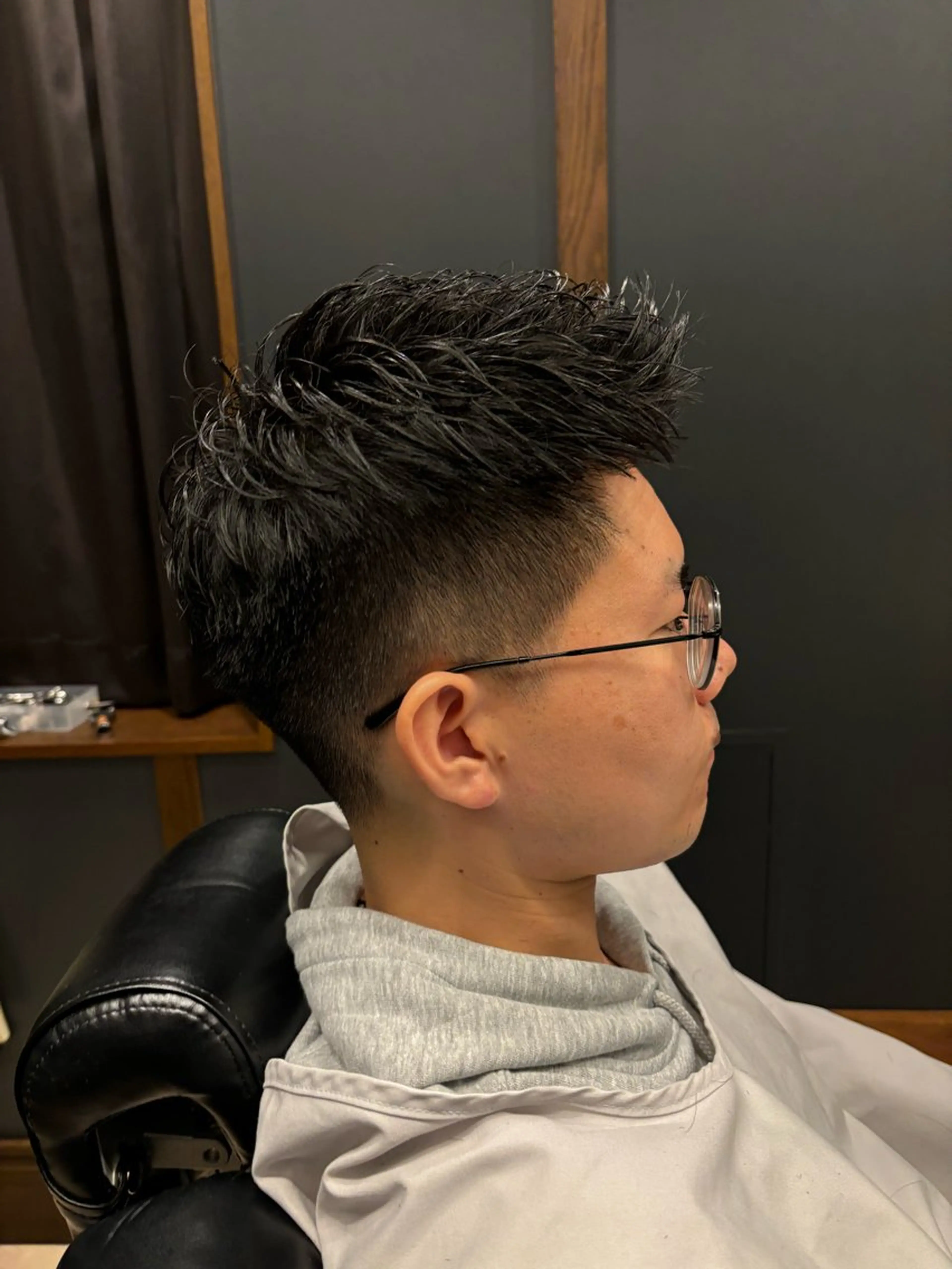 パーマ カット パーマ 銀座shino~灯~HANARE所属・メンズパーマ/ 大須田 倭のヘアスタイル