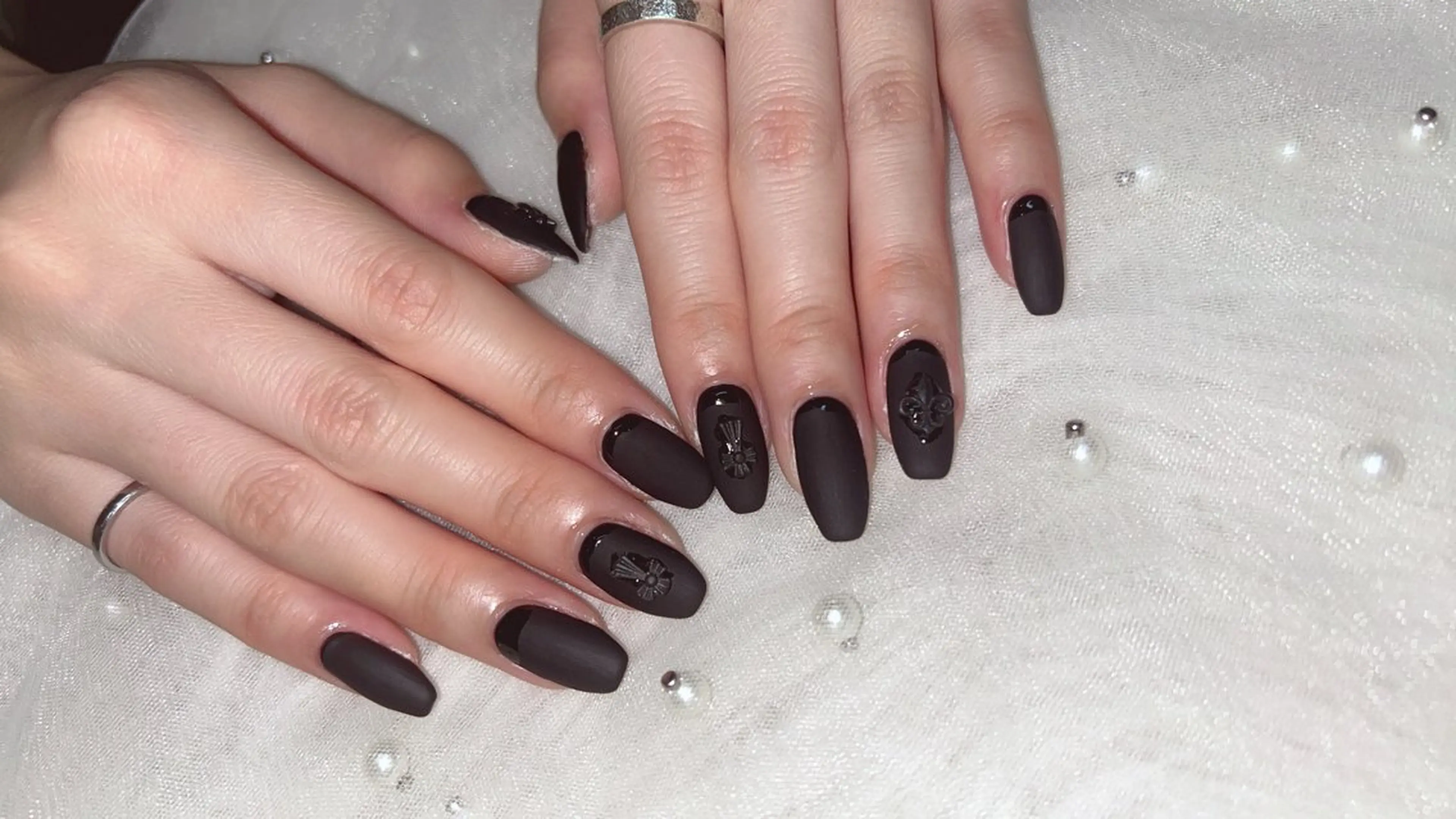 ネイル マットネイル ハンドネイル 《LB》ラブリエ Nail&eyeのマツエク・マツパデザイン