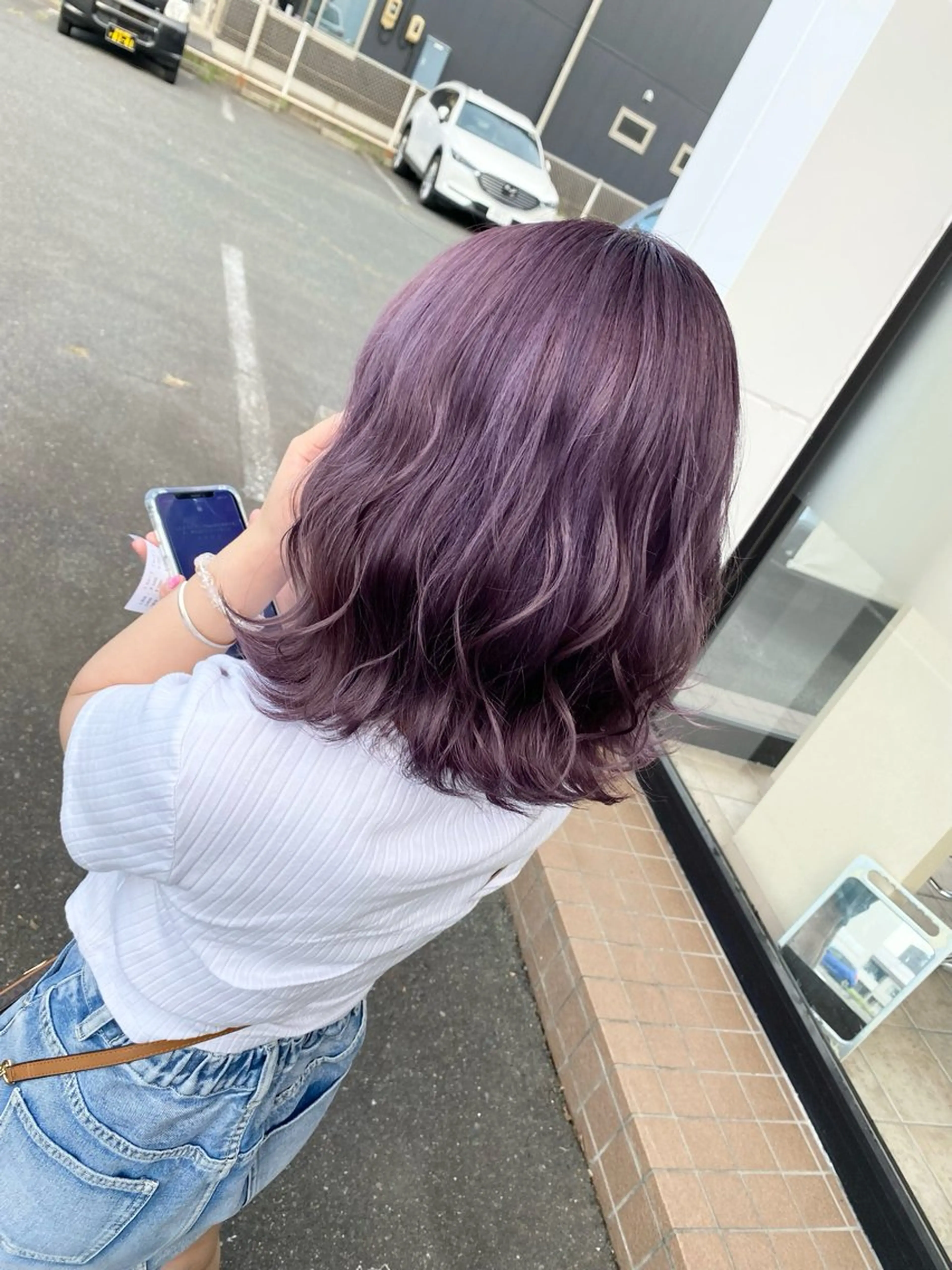 ミディアム ヘアカラー トリートメント 🇰🇷韓国風顔周り NANAMI🇰🇷のヘアスタイル