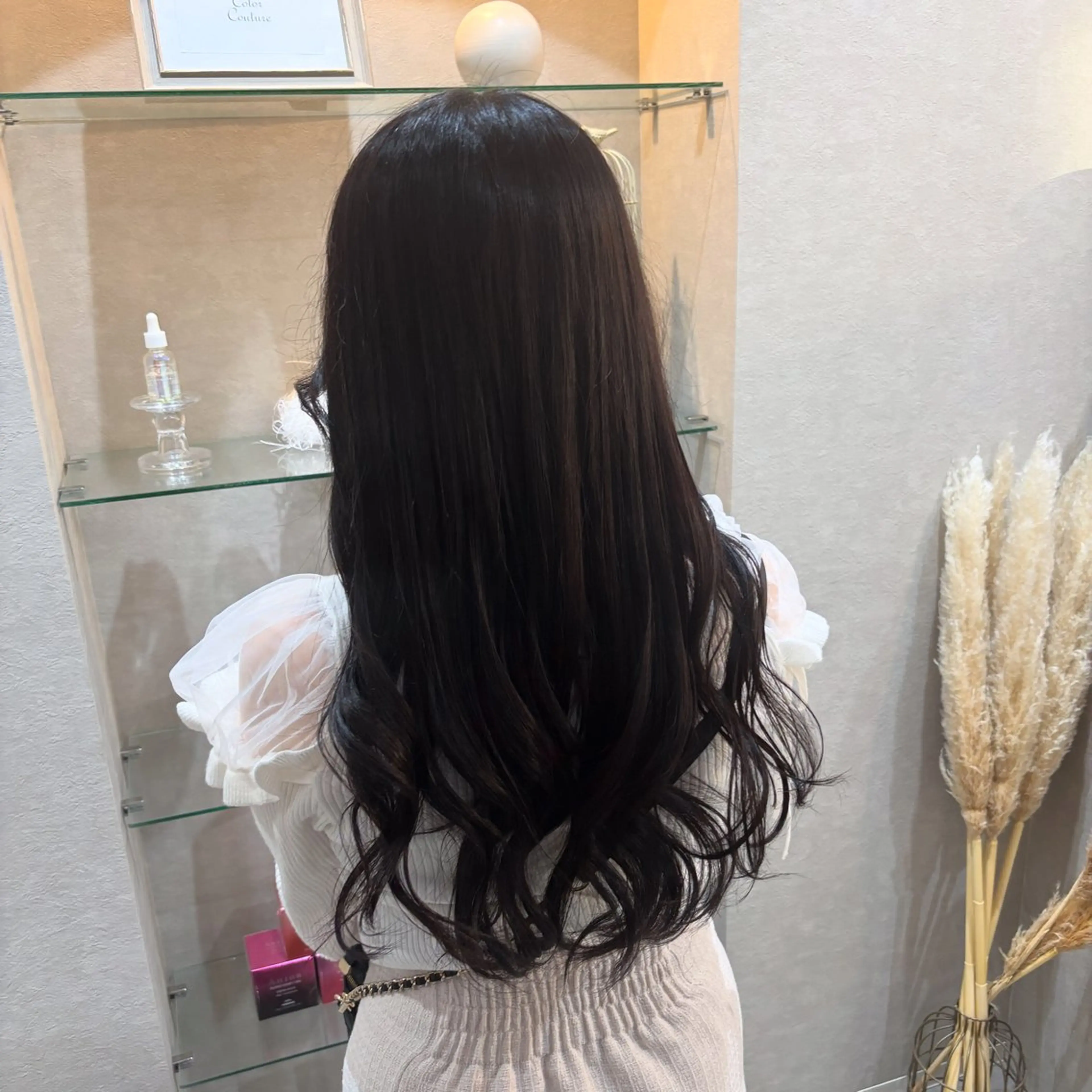 ロング カラー カット 縮毛矯正 トリートメント aika .のヘアスタイル