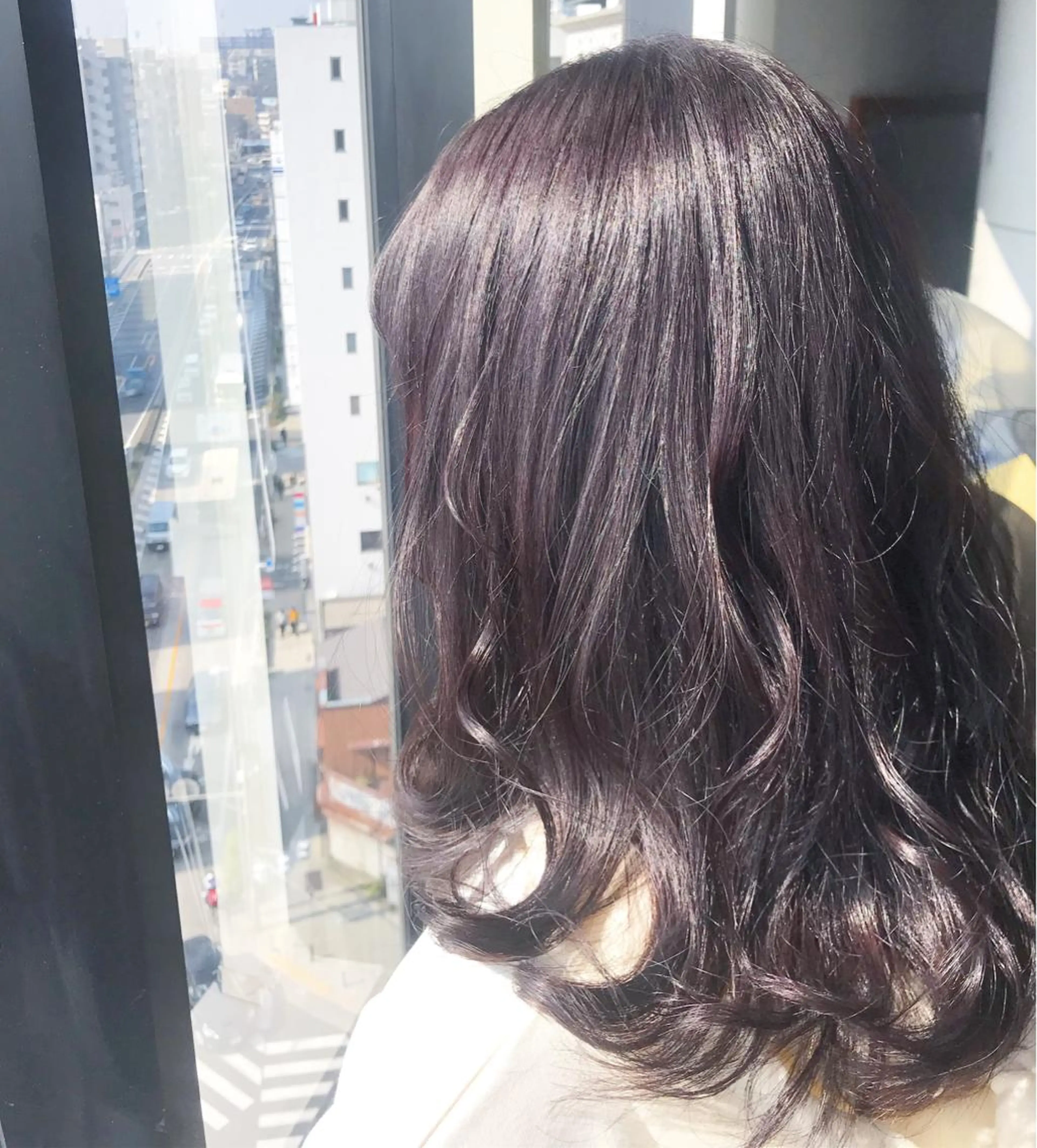 ミディアム カラー アッシュ バイオレットカラー ヘアカラー トリートメント cocoru所属・＊横浜駅＊ 金子 誠也のヘアスタイル