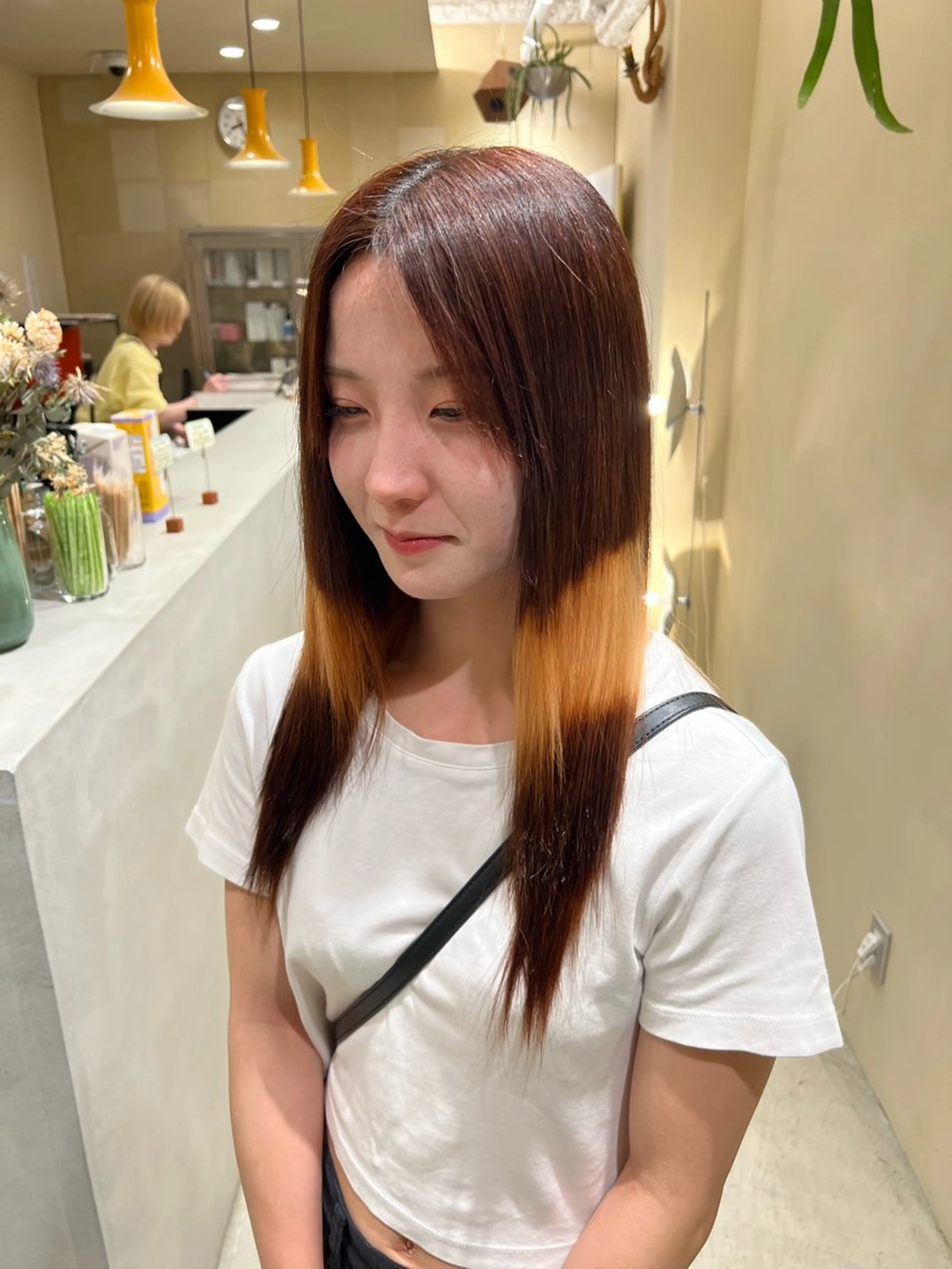ロング 佐川 雪月のヘアスタイル