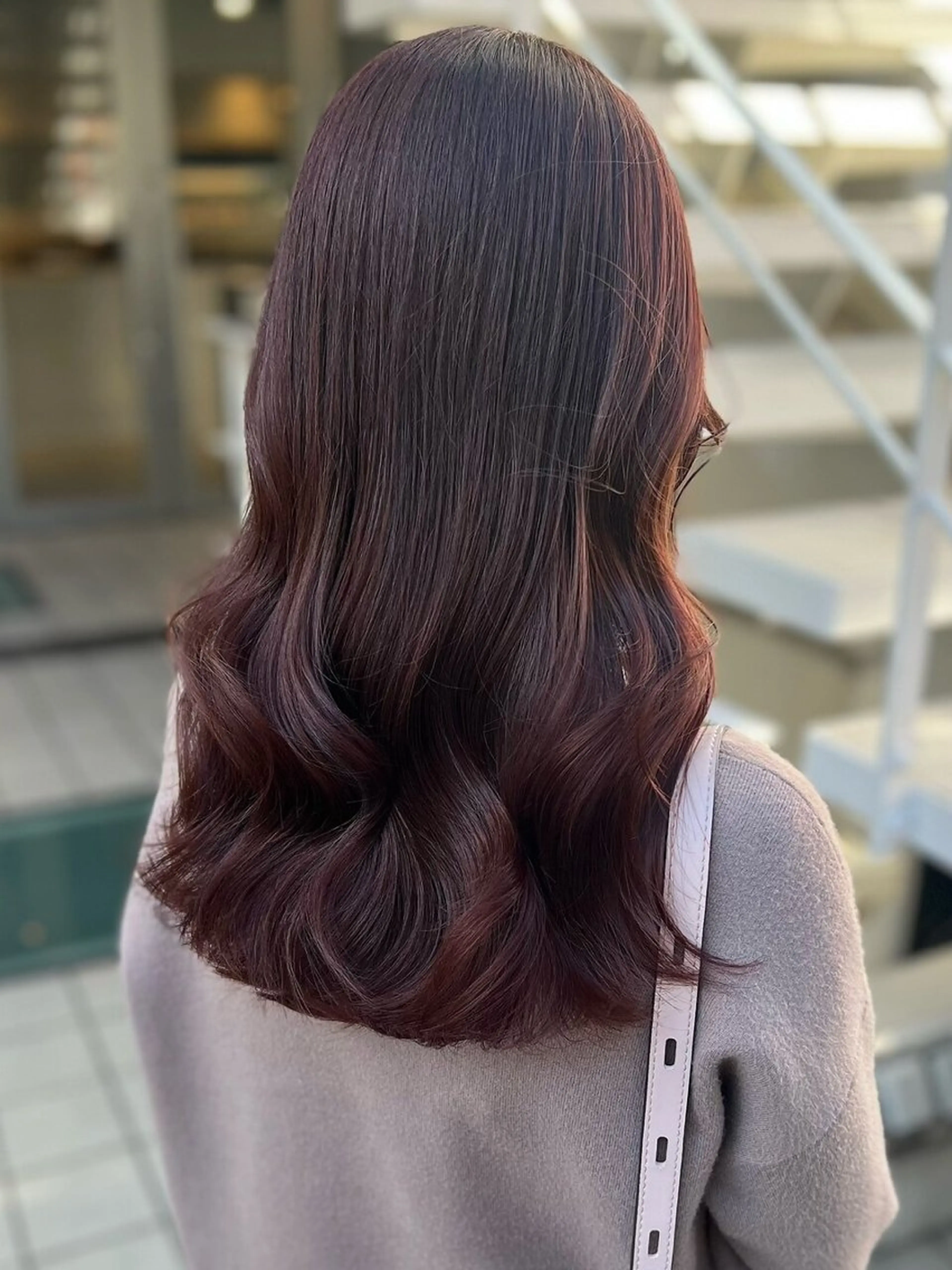 セミロング カラー ヘアカラー ハイトーン/ブリーチ 💙みずき💙のヘアスタイル