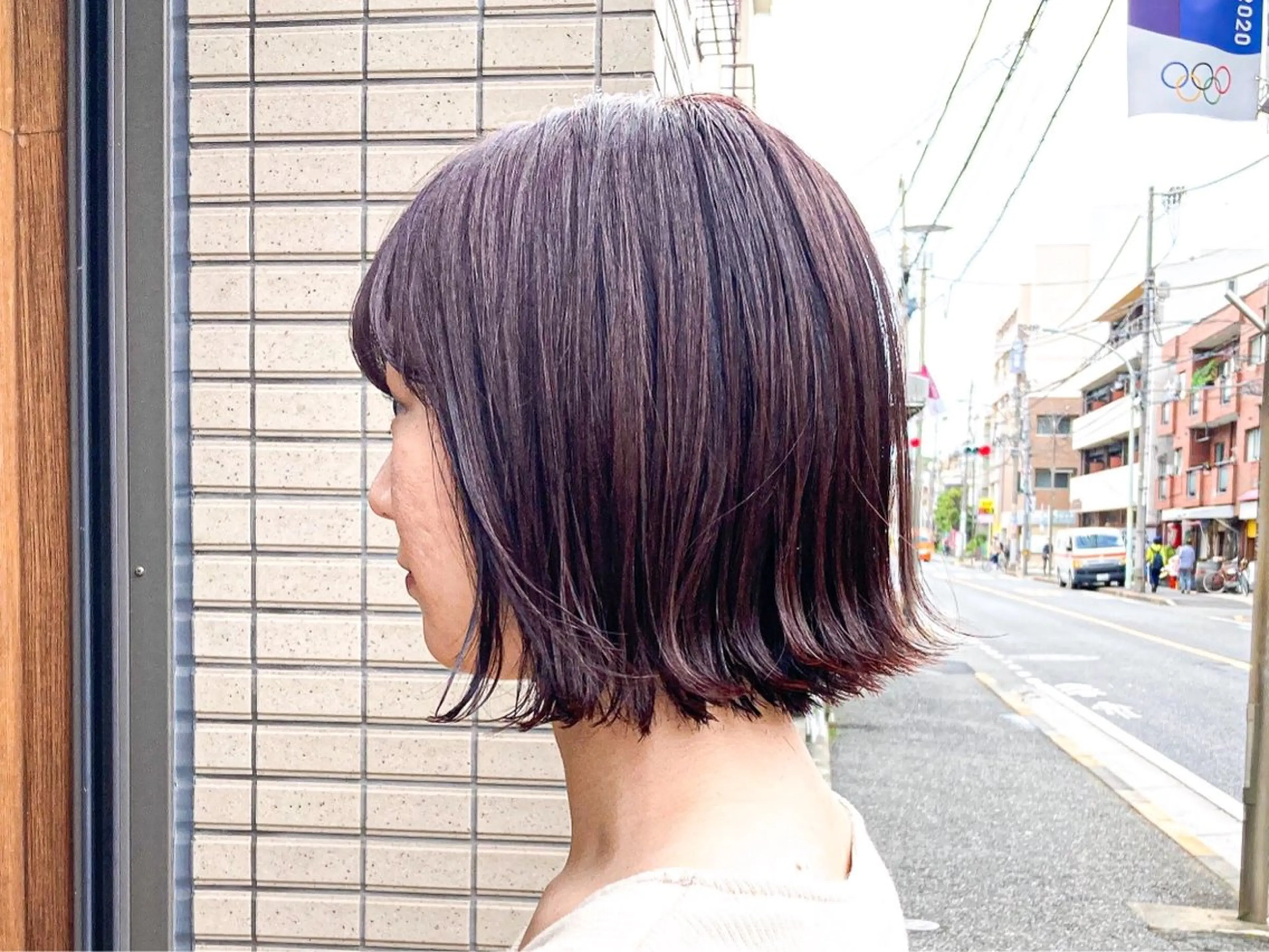 ショート カラー パーマ ヘアアレンジ ヘアカラー sōko   Hair&Nail Salon所属・透明感カラー 🌛 mayuのヘアスタイル