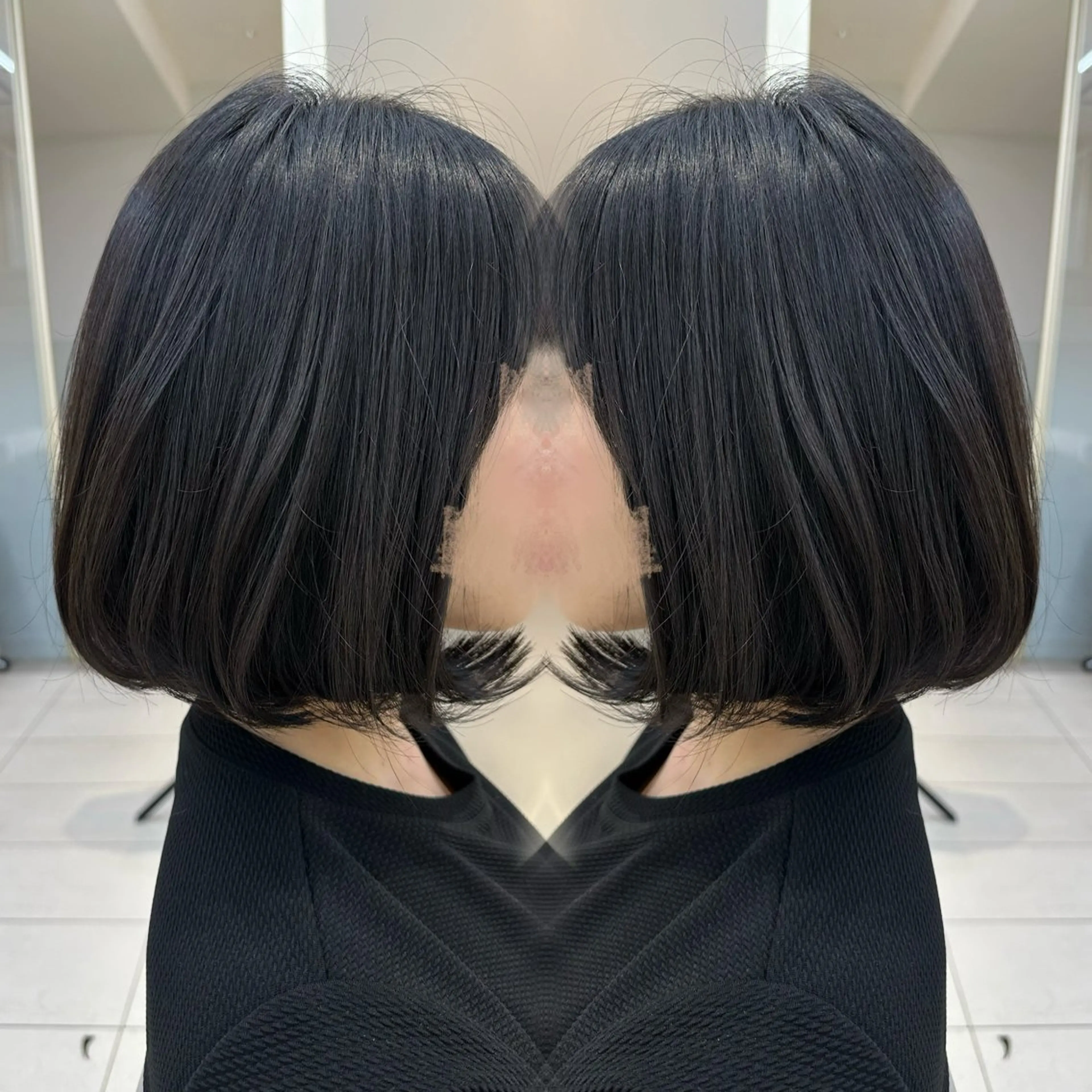 ショート oto🎀×美髪× シースルー前髪🤍のヘアスタイル