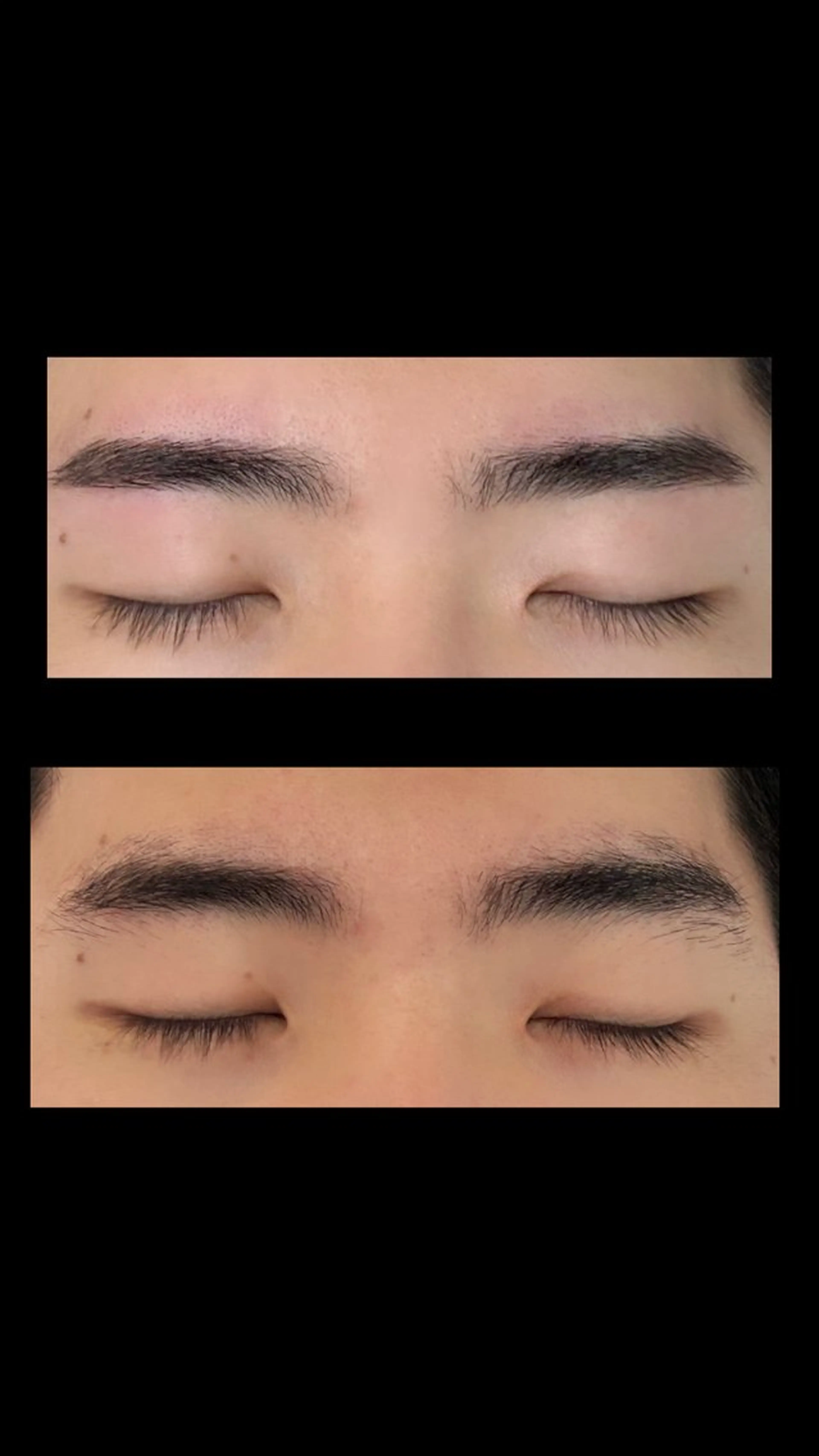 メンズ アイブロウ ワックス脱毛 眉カット ᴘʟᴀᴛɪɴᴜᴍ ᴅᴏʟʟえば🫧のマツエク・マツパデザイン