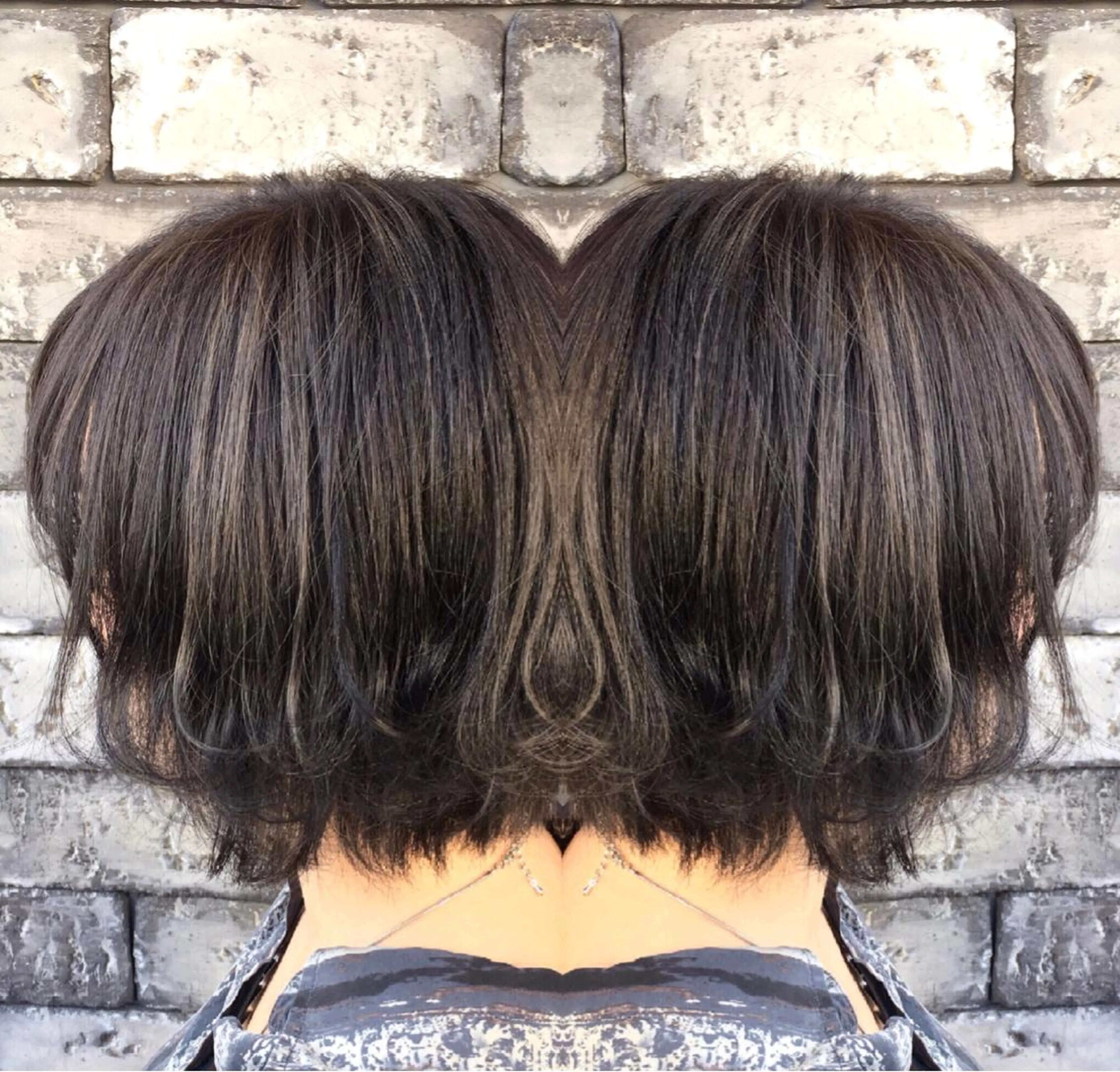 ショート 3Dハイライト 外国人風カラー ハイライト ヘアカラー トリートメント ヘアセット ❤️千葉県代表❤️ 店長❤️柿本翔一朗のヘアスタイル