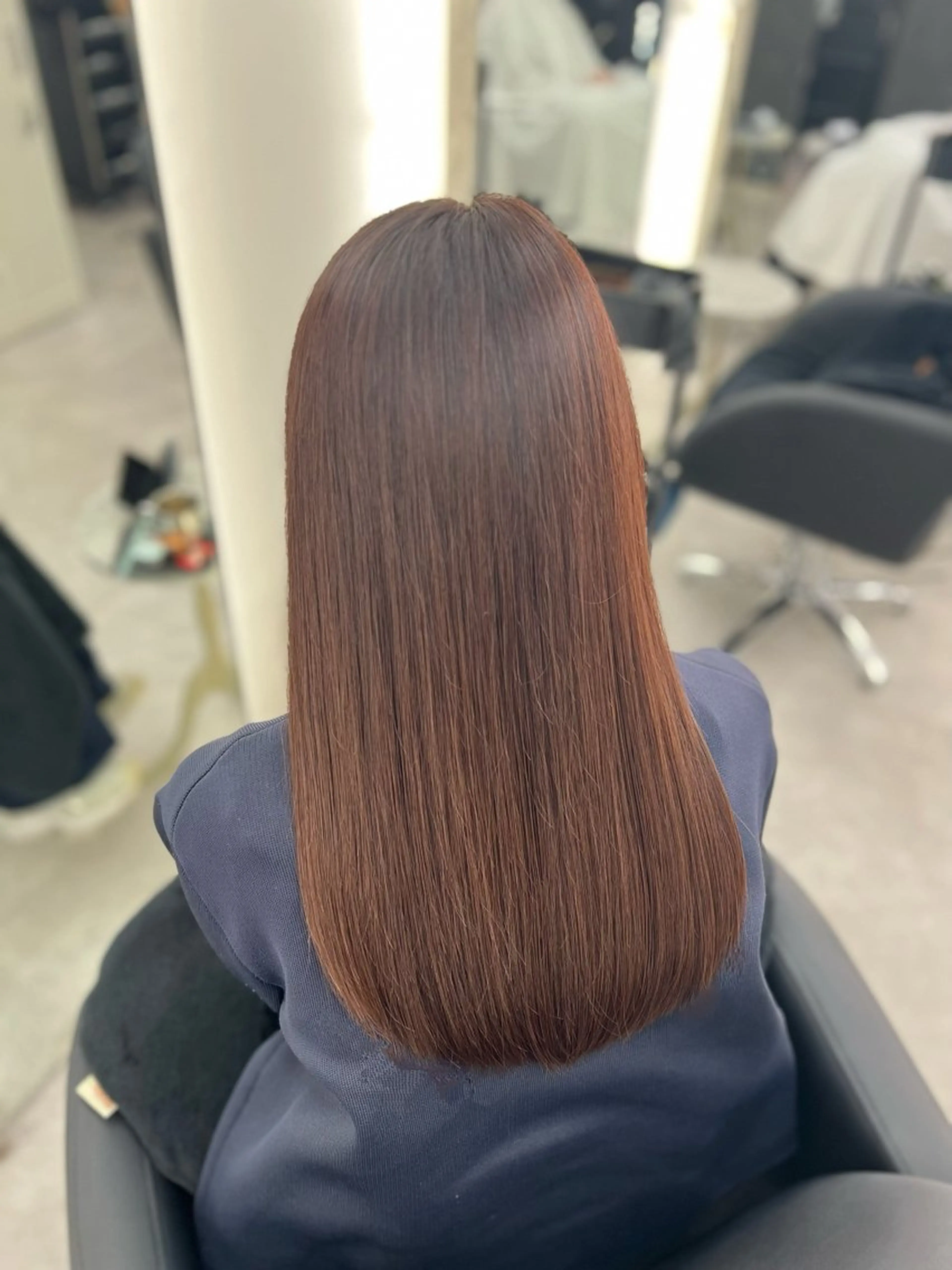 💝先着3名様限定✨ カット+透明感カラー+髪質改善縮毛矯正の写真