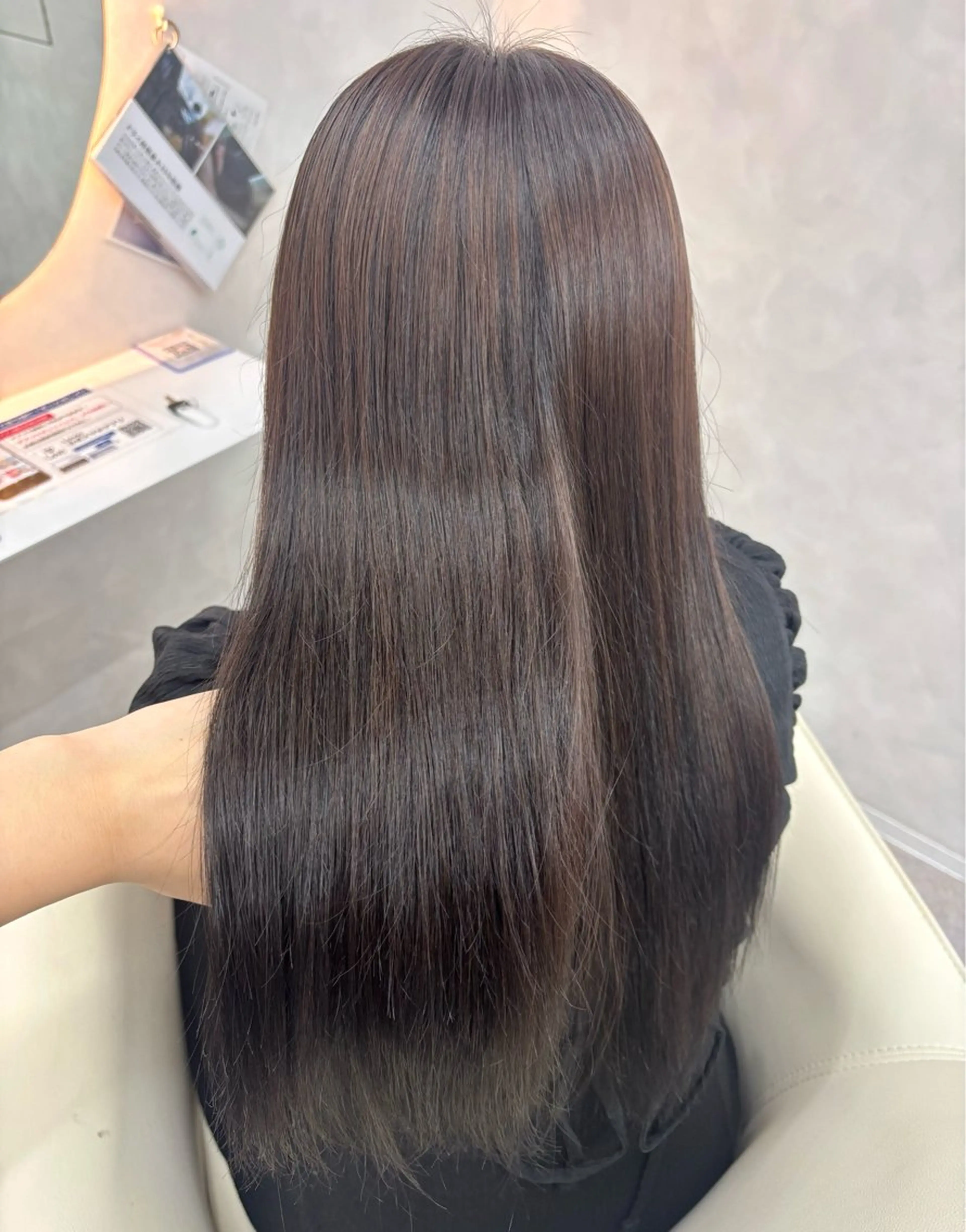 セミロング カラー ヘアカラー 🎀asumi カラーモデル🎀のヘアスタイル