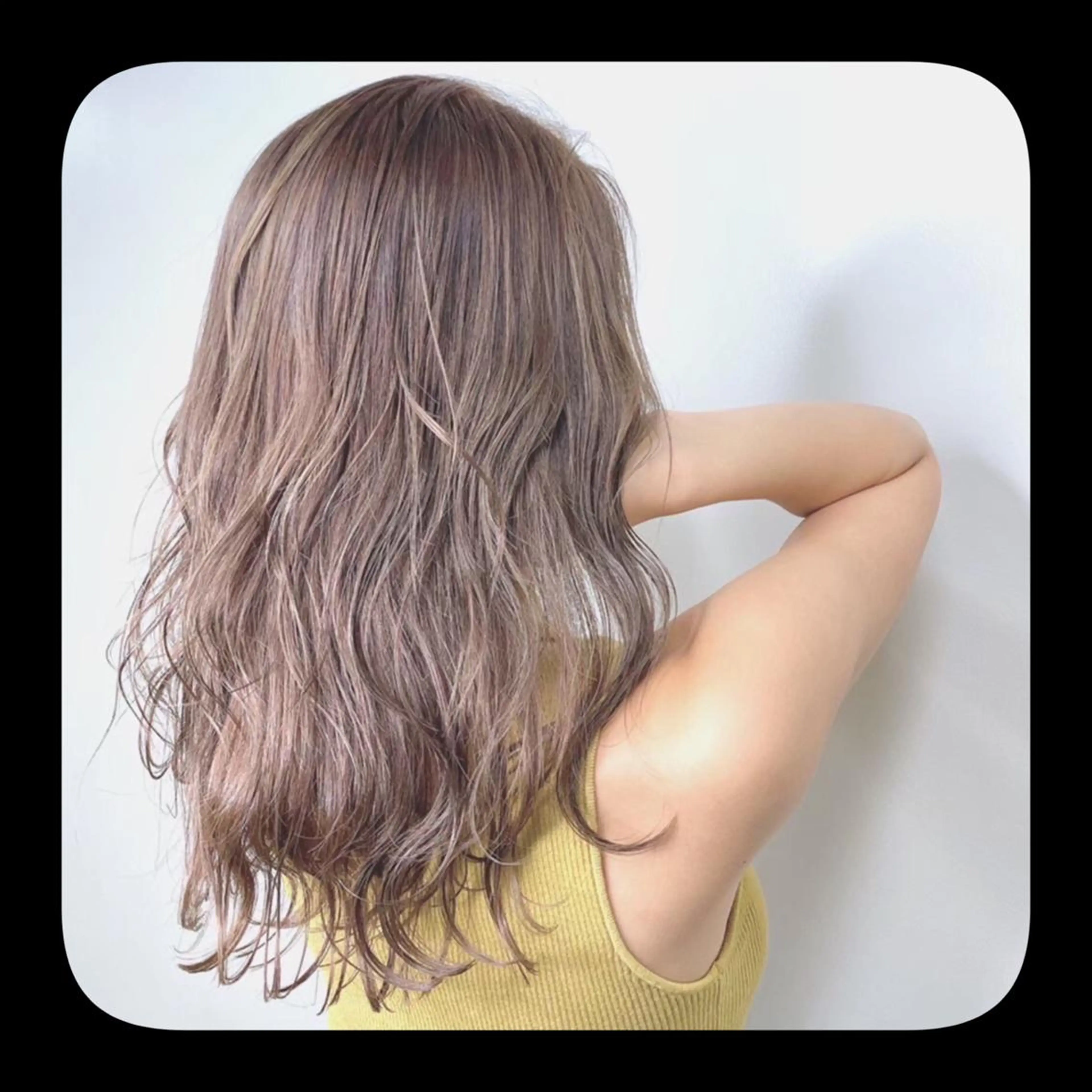 ロング カラー ヘアアレンジ 🦄アイリスト💐 小澤　愛蘭のマツエク・マツパデザイン