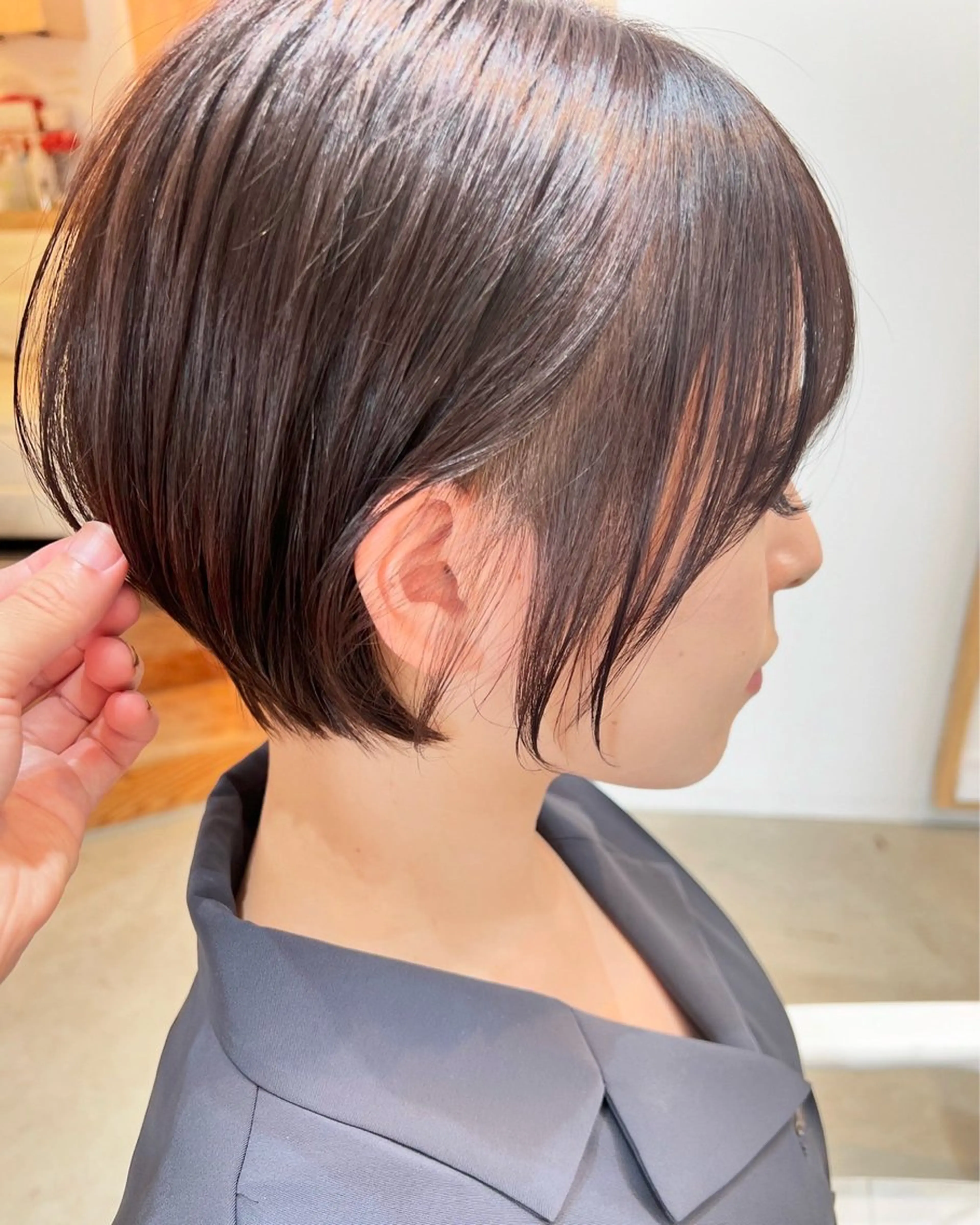 ショート カット ヘアカラー トリートメント 🍀石川尚之🍀 HELIMのヘアスタイル