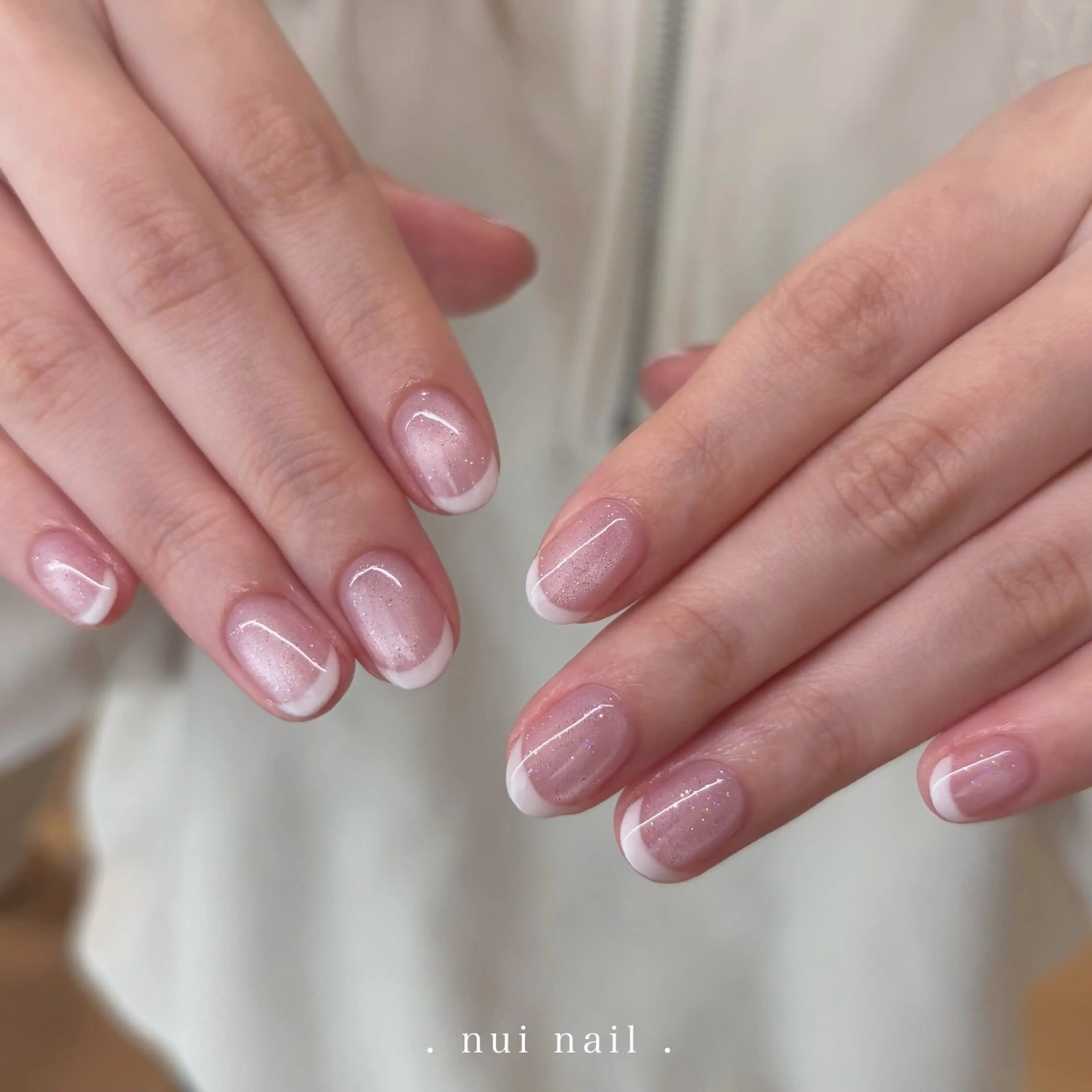 ネイル フレンチネイル ハンドネイル nui nailのネイルデザイン