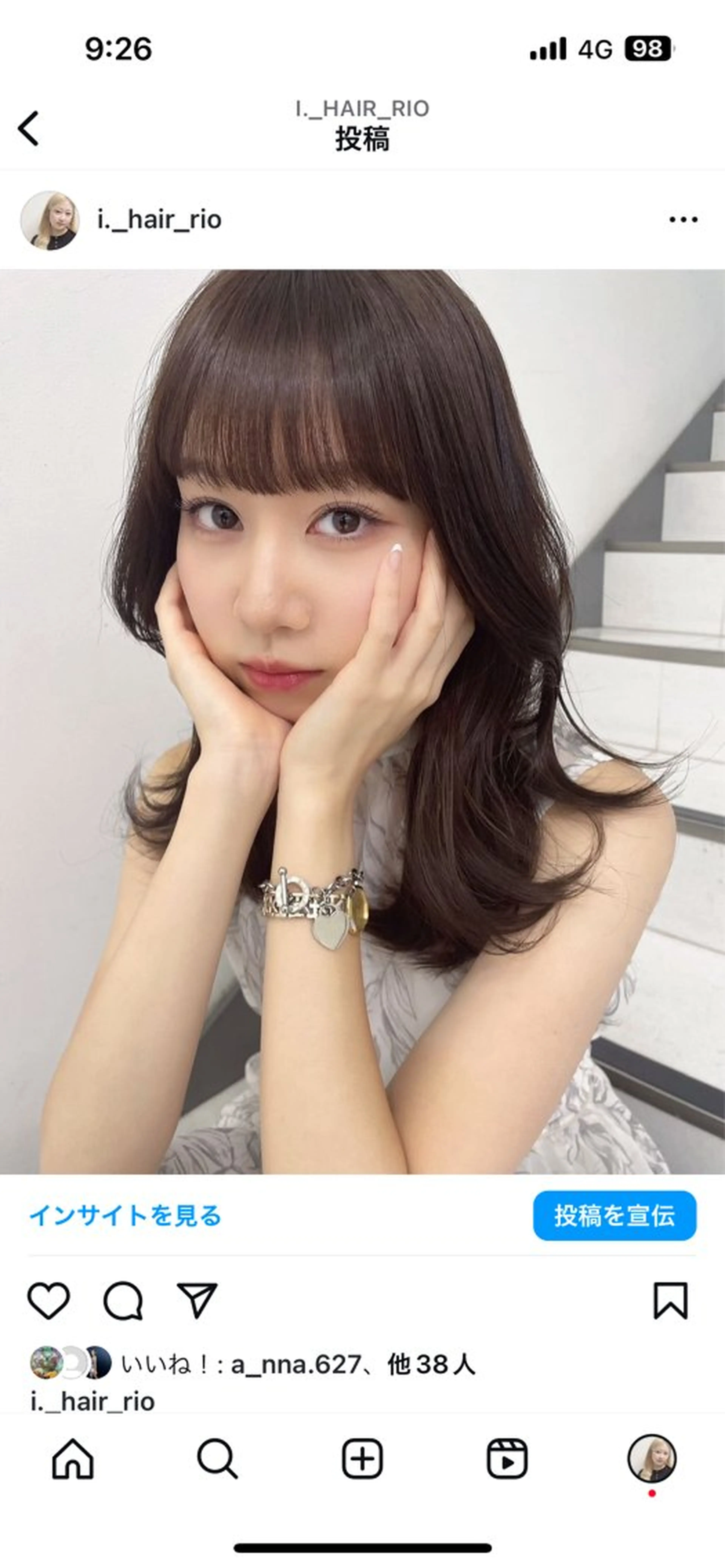 ミディアム くびれヘア 韓国風ヘア i.+sapporo所属・🩶韓国ヘア🩶 くびれ❤︎顔まわりのヘアスタイル