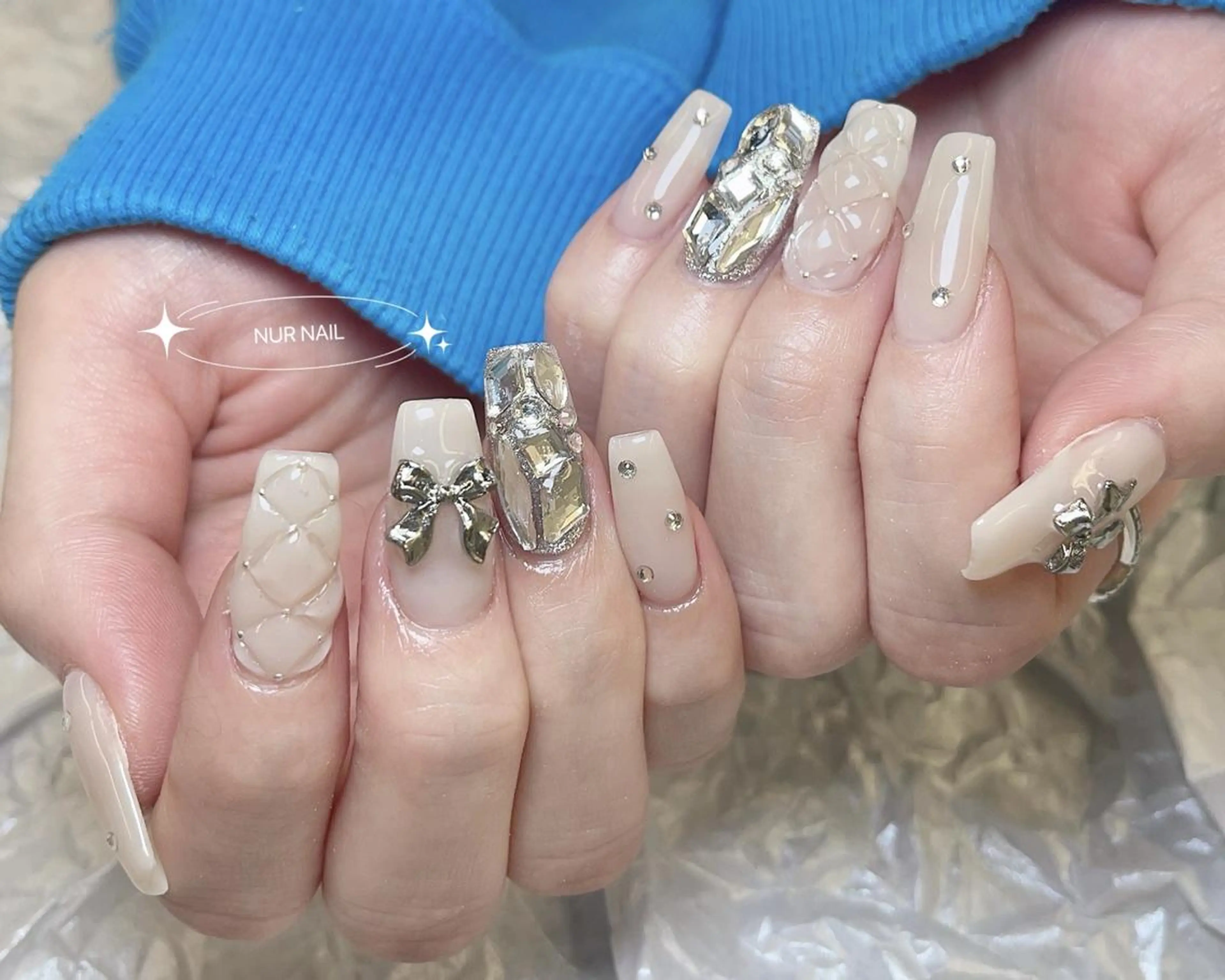ネイル ハンドネイル ハンドケア RINA 🤍のネイルデザイン