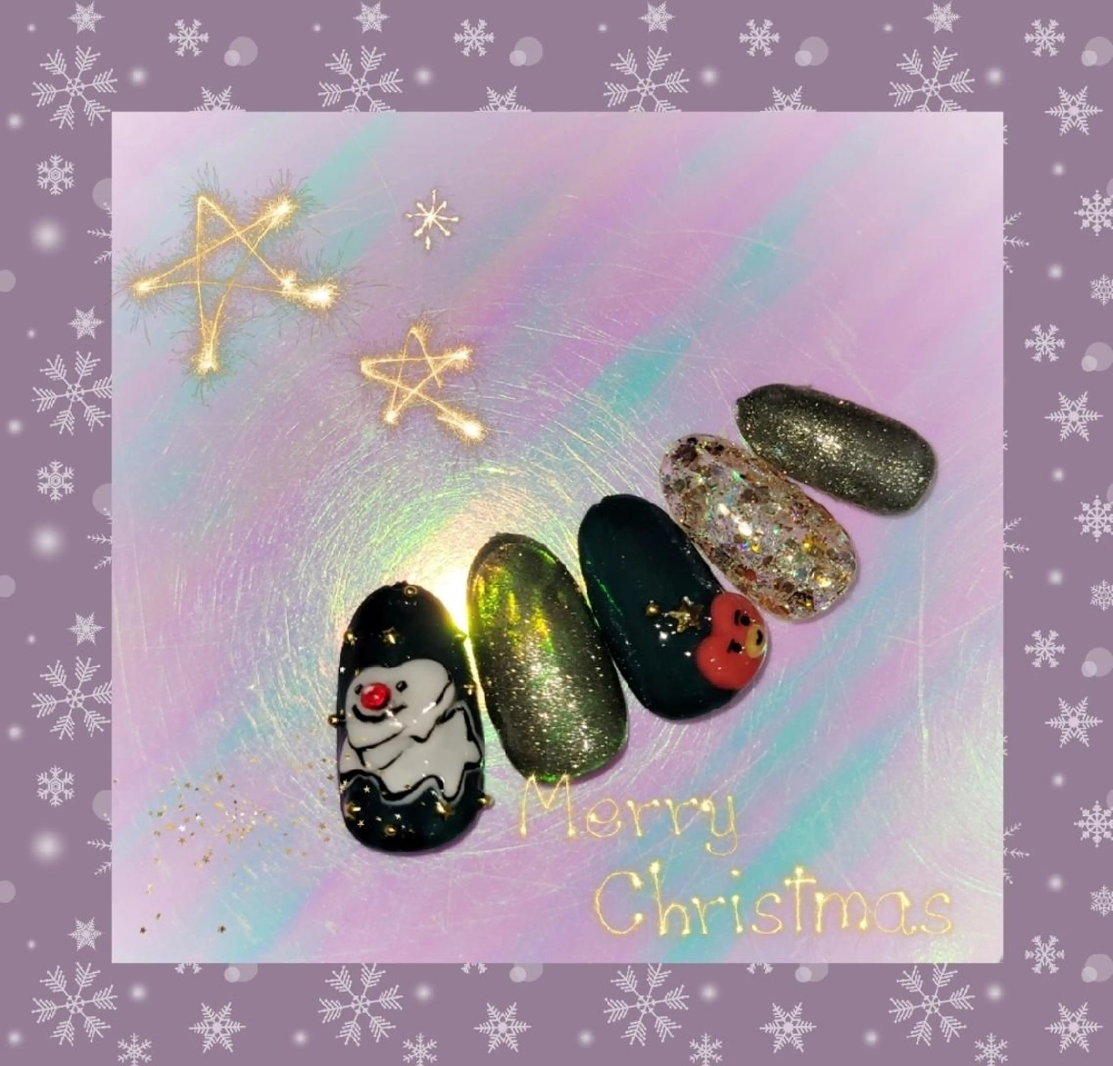 ネイル 💜bora .のネイルデザイン