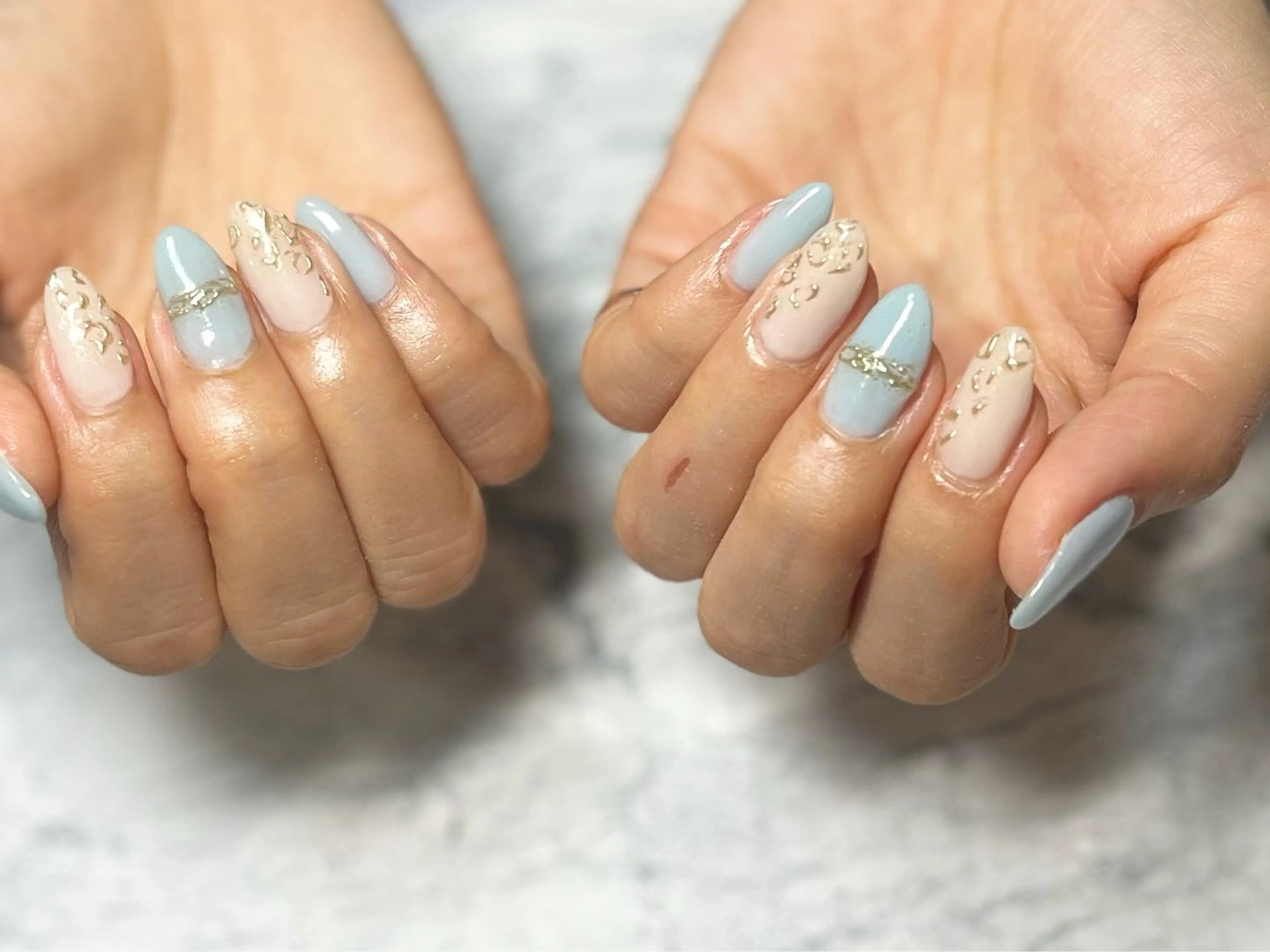 ネイル フットネイル ニュアンスネイル シンプルネイル 春ネイル 夏ネイル ネイル フフラ所属・nail fufla ♡yamane♡のネイルデザイン