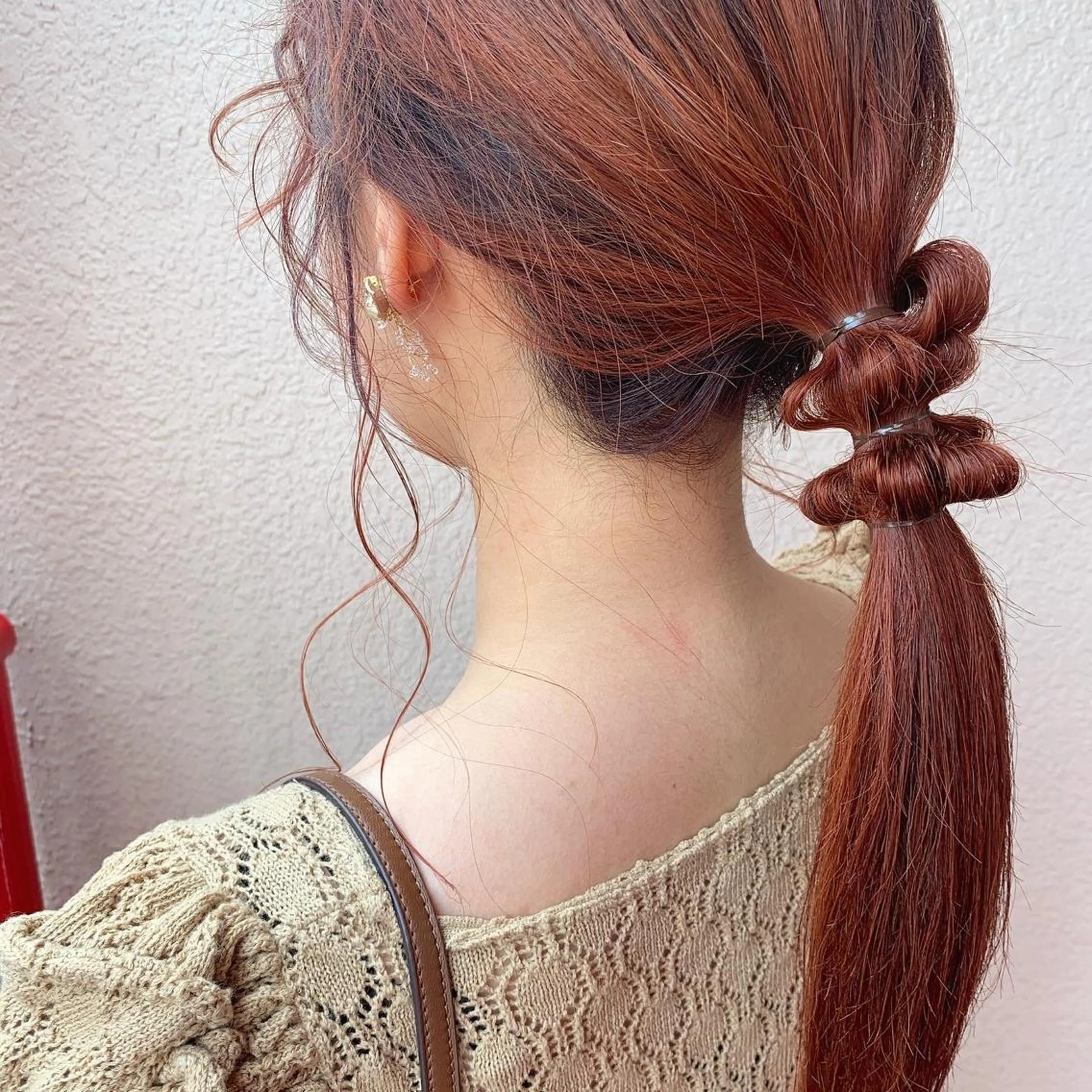 ロング カラー ヘアアレンジ 代表🎀 ふわモテ愛 され髪🩷yumiのヘアスタイル