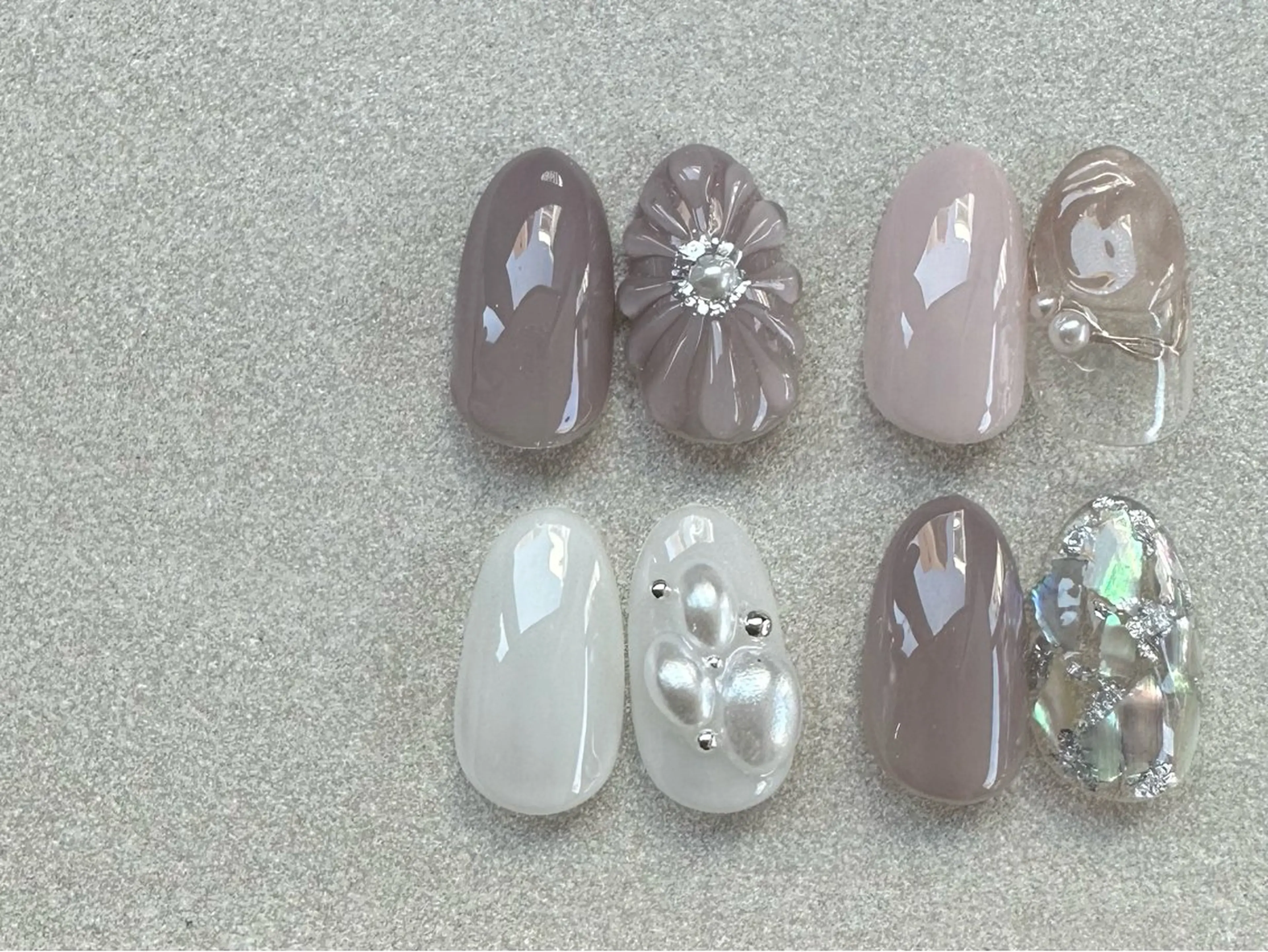 ネイル アートネイル 持ち込み ワンカラーネイル etorca nailのネイルデザイン