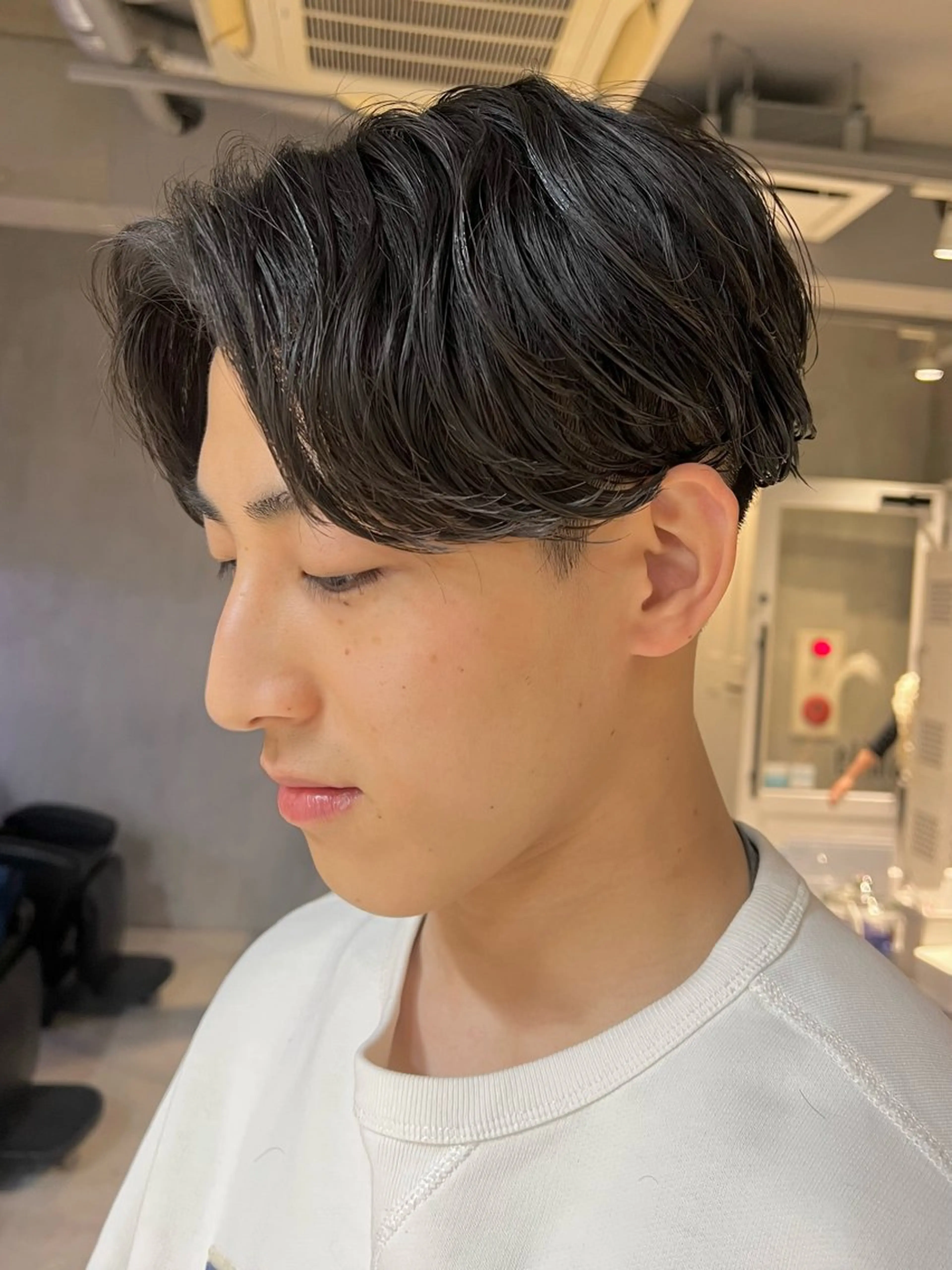 ショート カット パーマ しずく🧸‎🤍 /elima byのヘアスタイル
