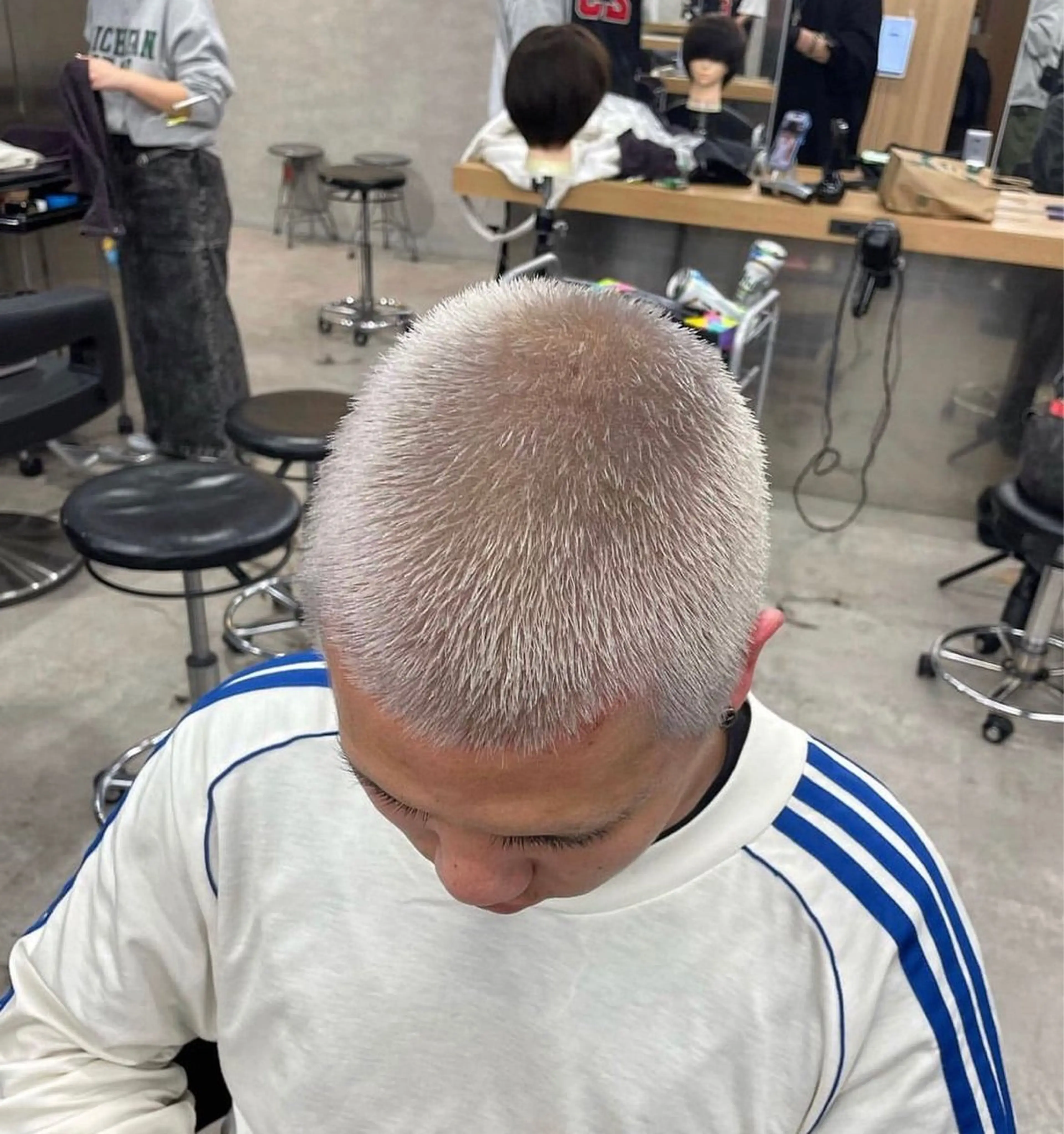 カラー メンズ 🔥スパイキー 特化🔥菊水皐暉🔥のヘアスタイル