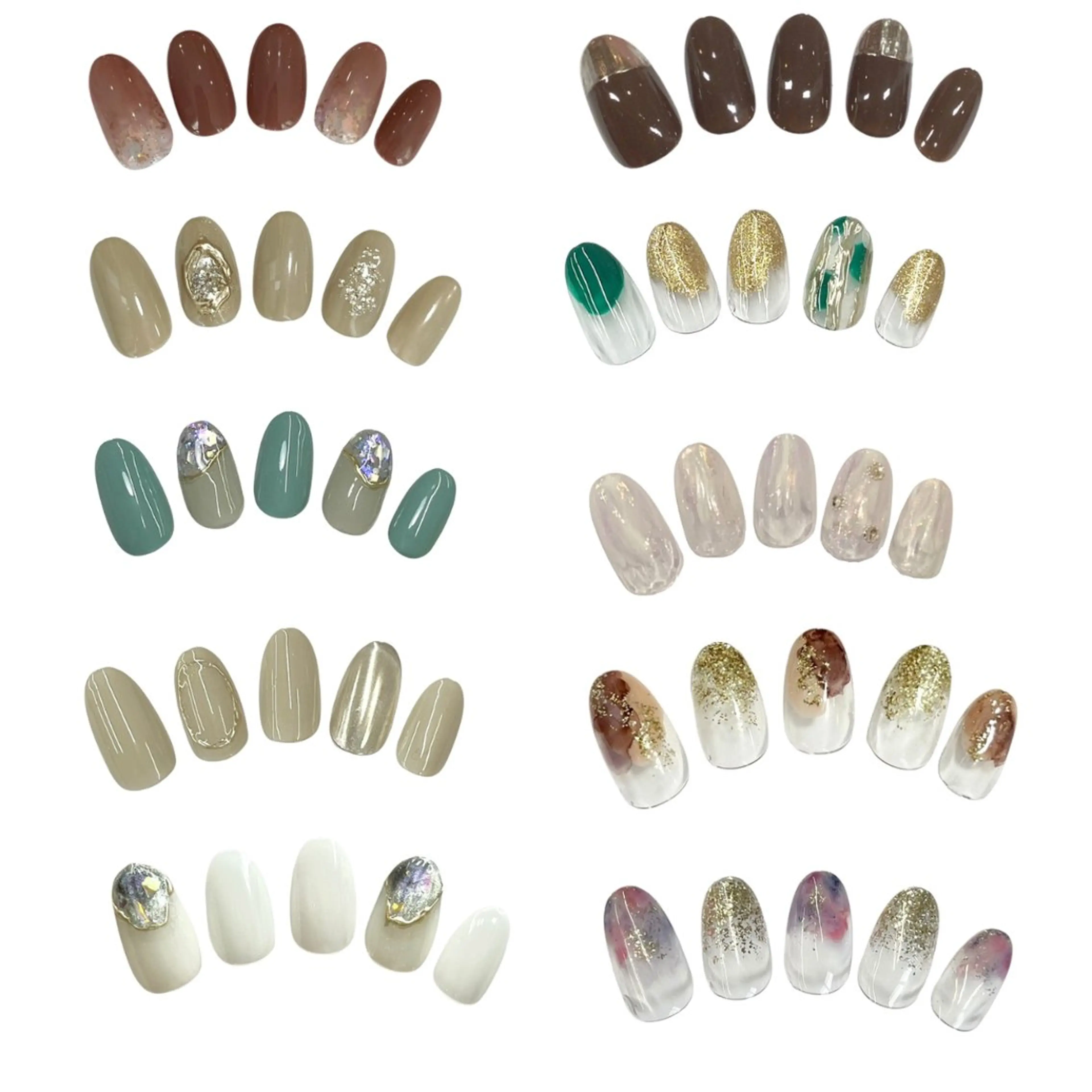 ネイル ジェルネイル ラメ(グリッター) マグネットネイル 西院eye fallonのマツエク・マツパデザイン