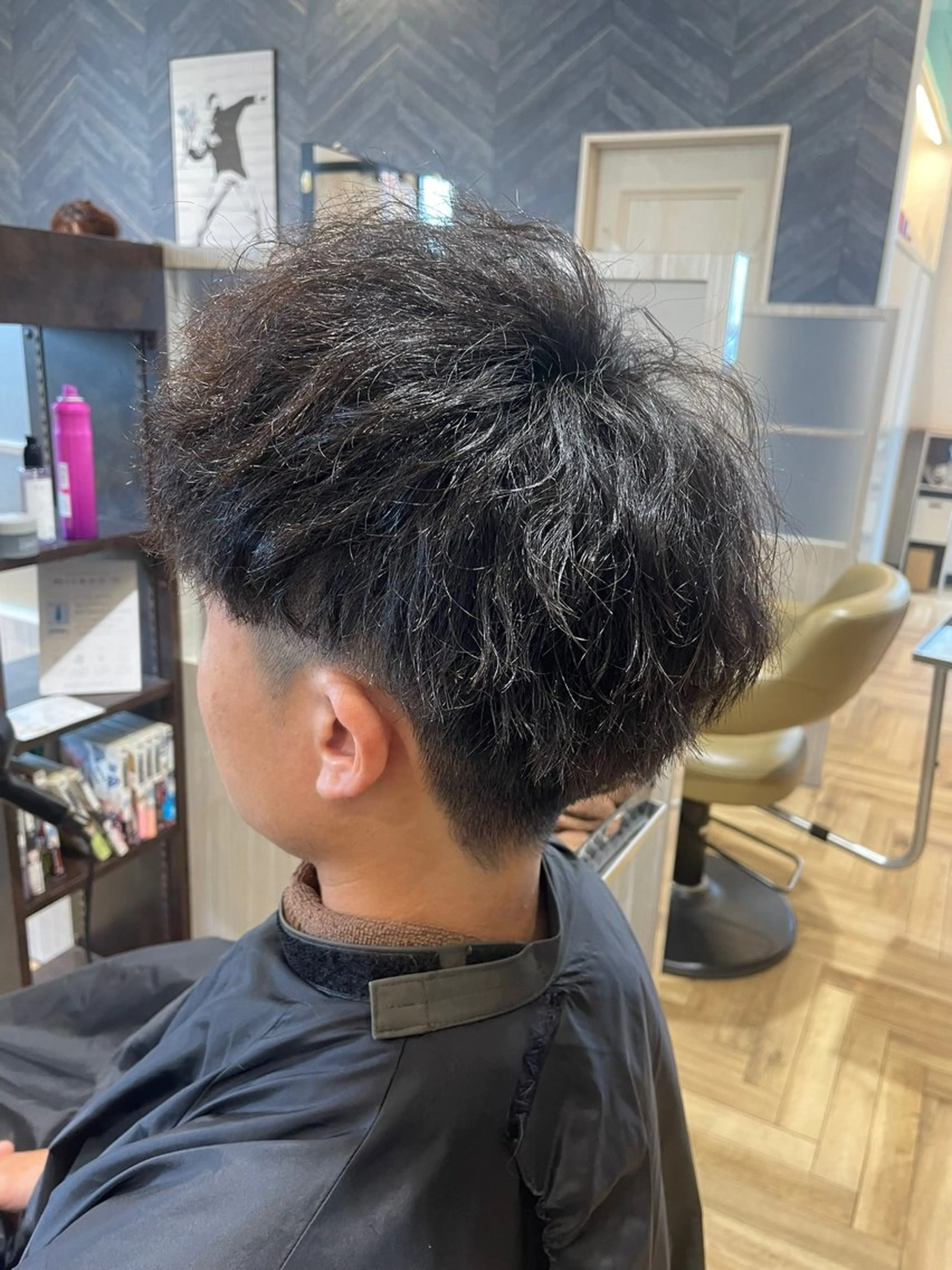 パーマ カット パーマ 中村 誠也のヘアスタイル
