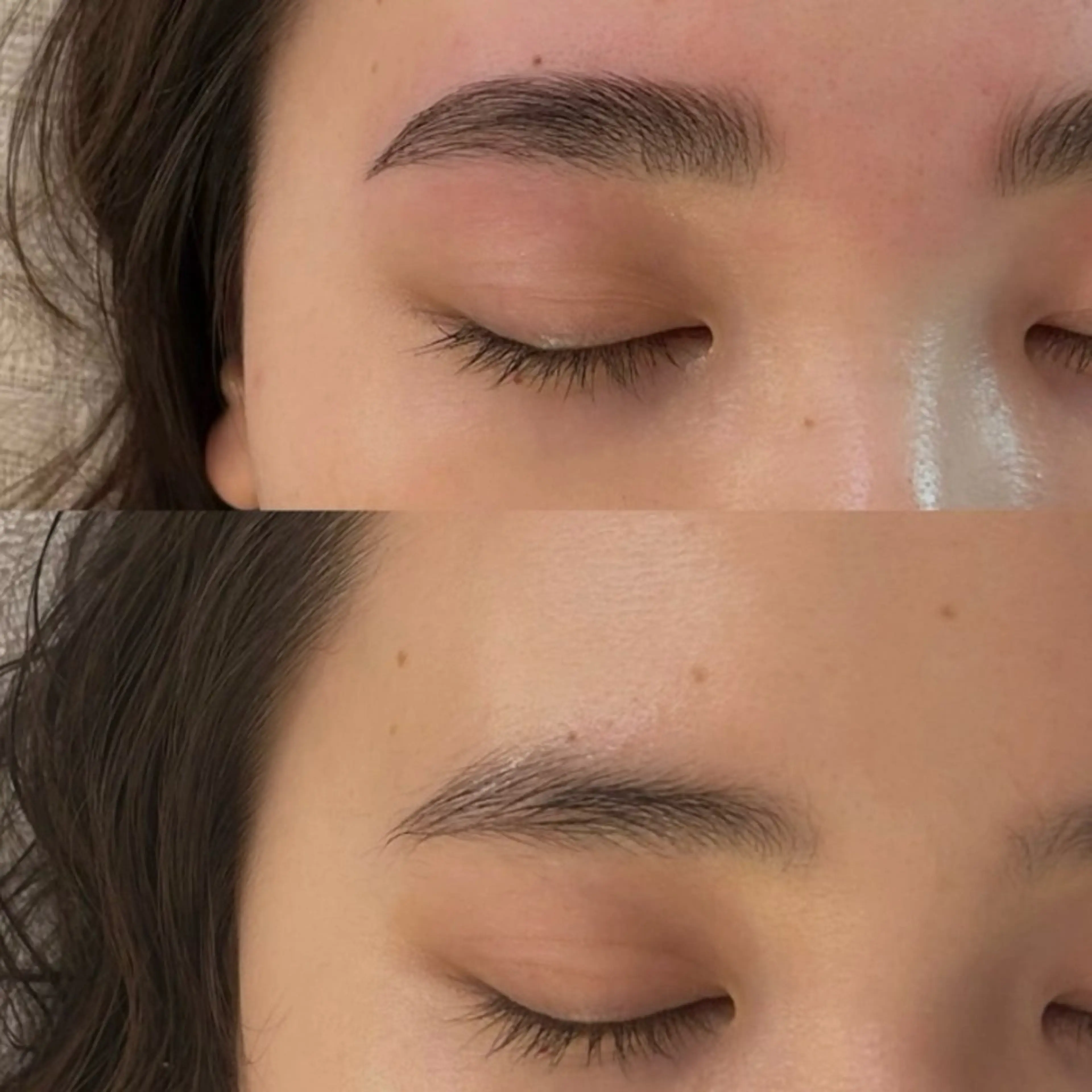 ハリウッドブロウリフト×マツパセットメニューの写真