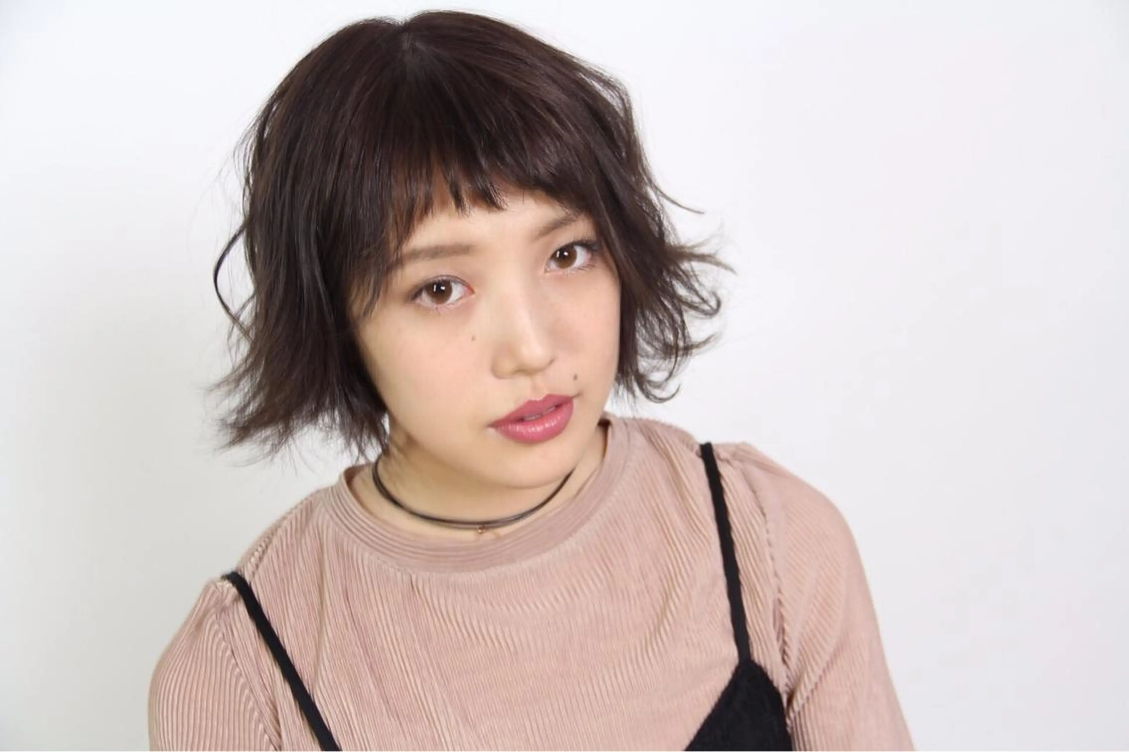 ショート 最新韓国本場ヘア 🇰🇷榎本明日香のヘアスタイル