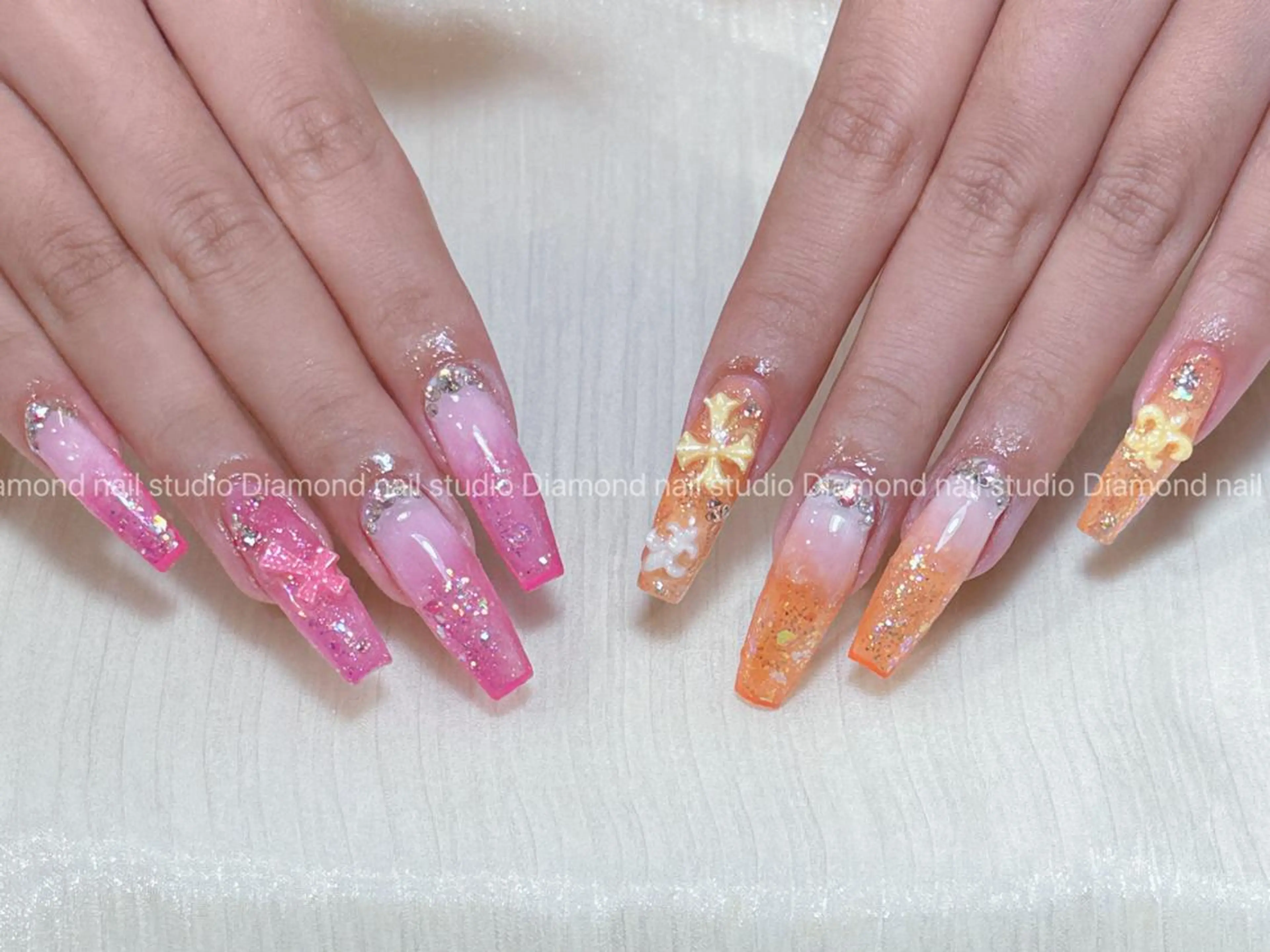 ネイル Diamond 🧚🏻♀️のネイルデザイン