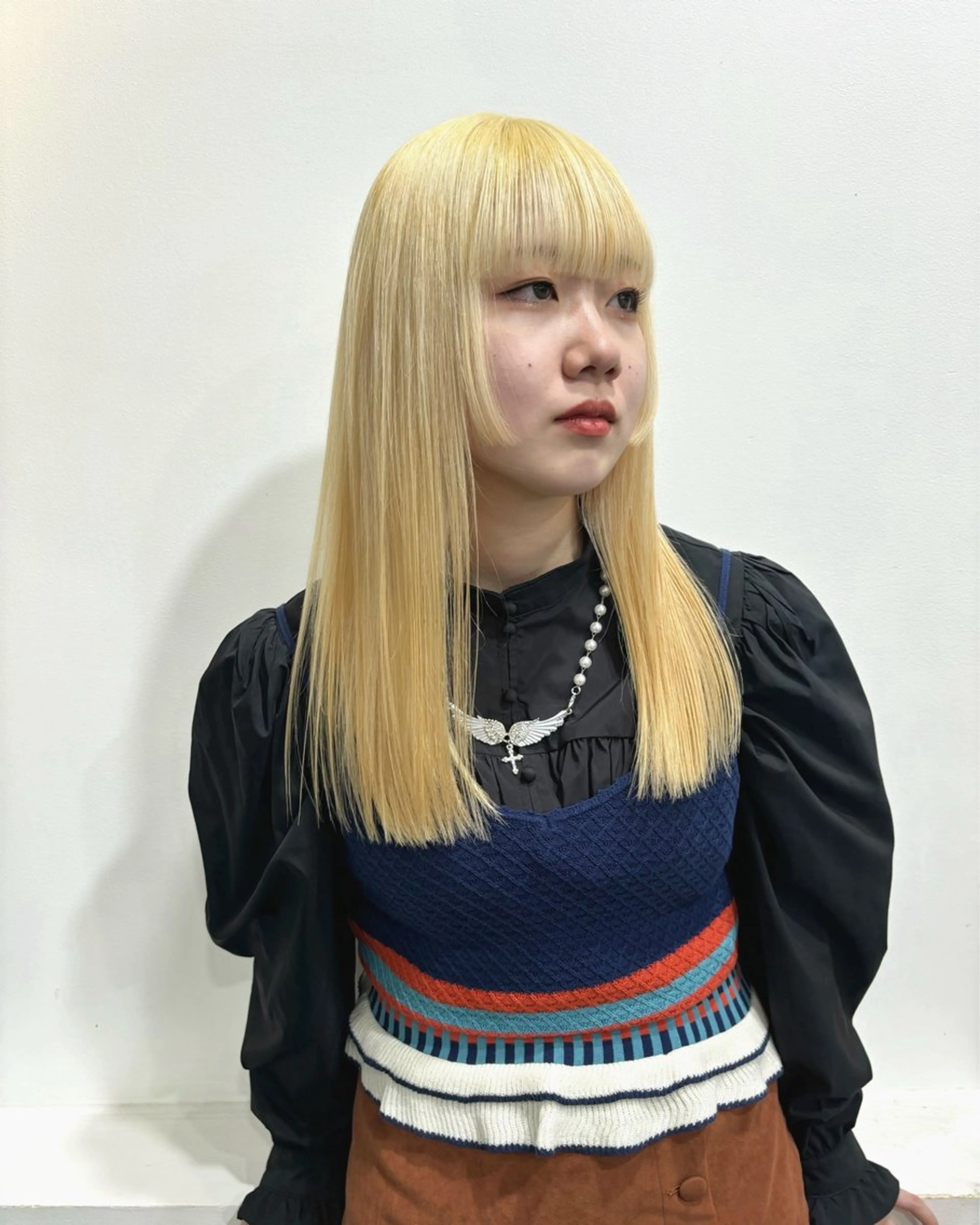 セミロング カラー Go to day渋谷sol店所属・🟧オシャレ女子多数 アツシ🟧のヘアスタイル