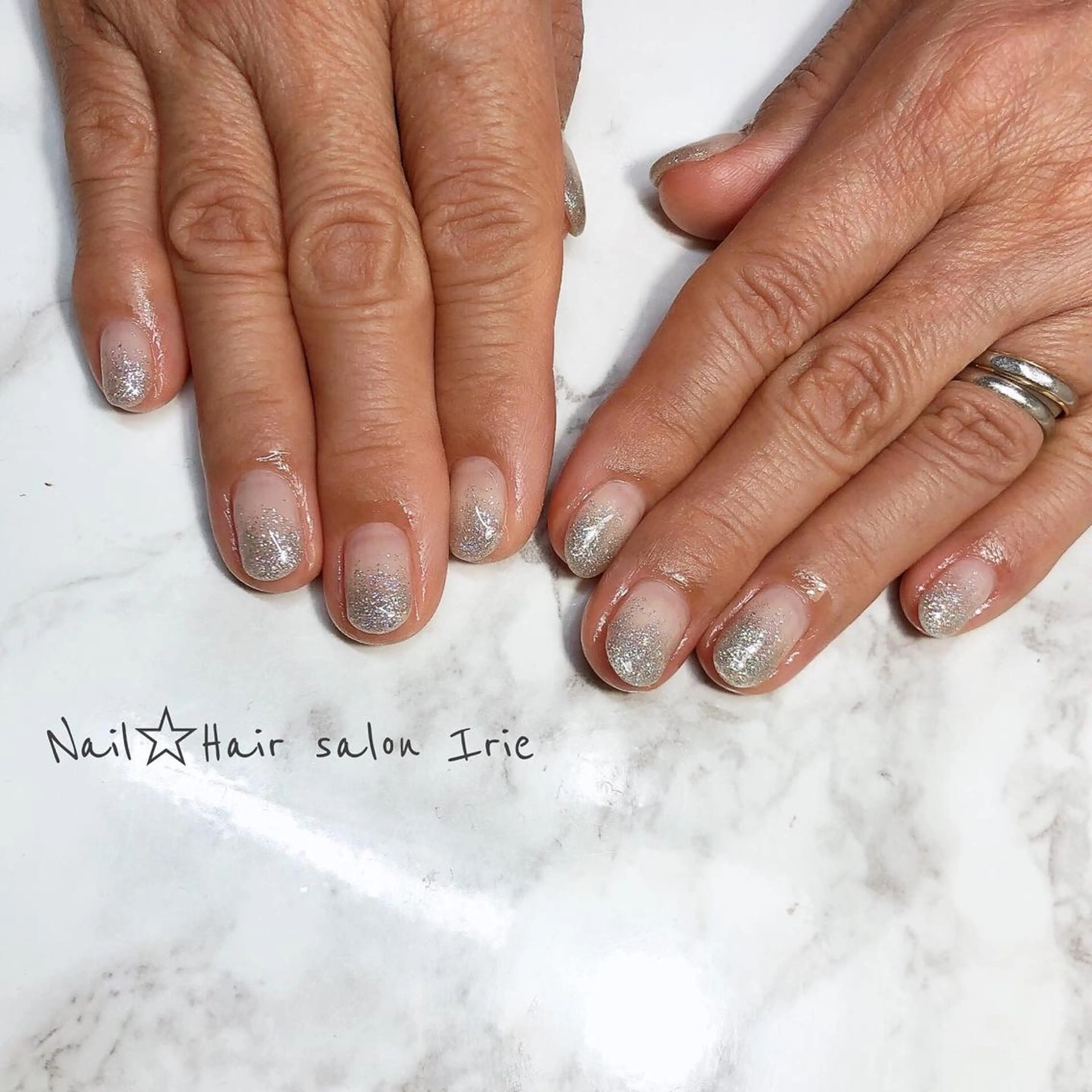 ネイル ハンドネイル ハンドケア Hair salon Irie所属・與儀 知佳のネイルデザイン