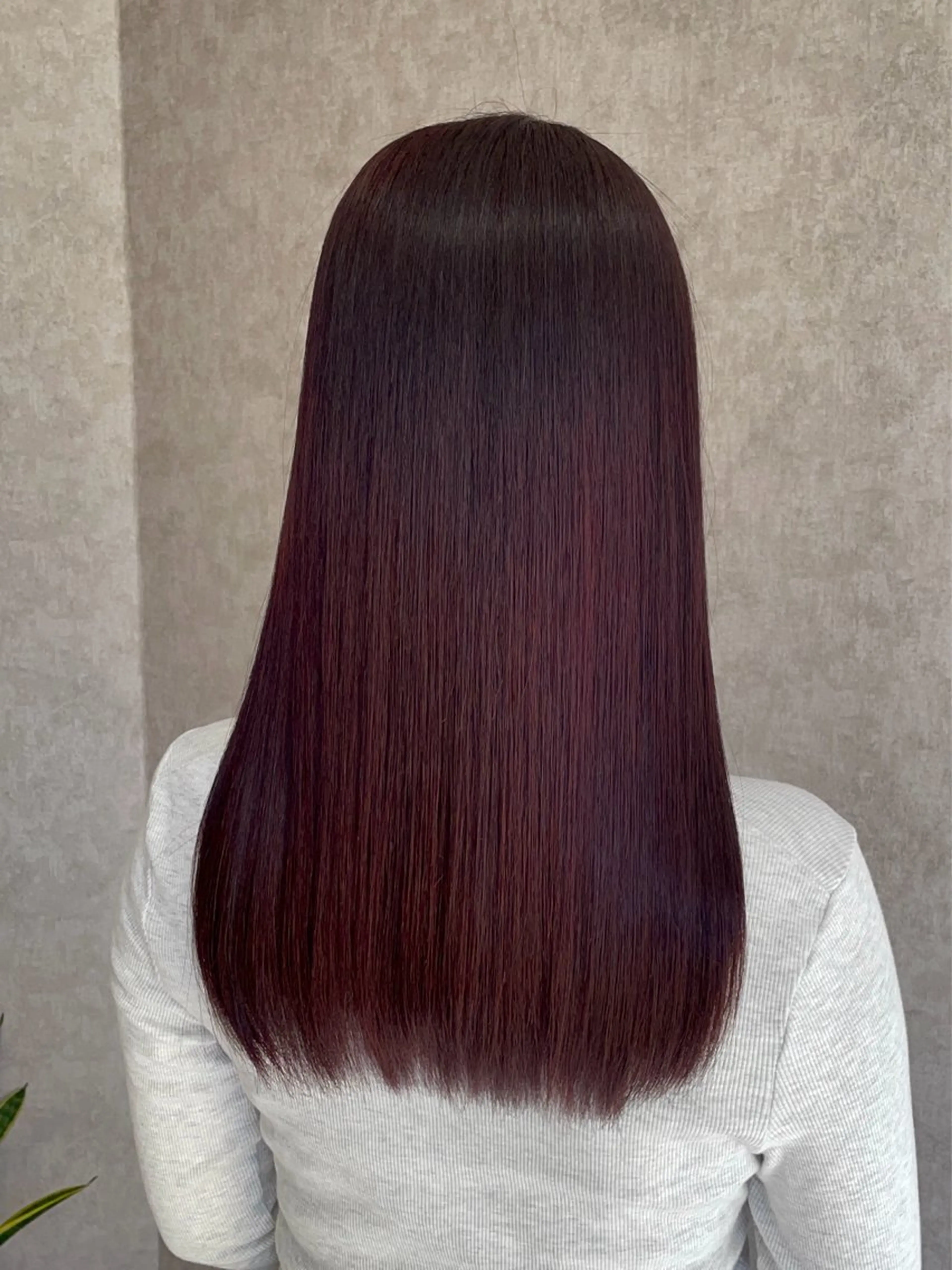 セミロング カラー ブリーチ ブラウンカラー ケアブリーチ 透明感カラー レッドカラー ヘアカラー Taku ／ケアハイトーンのヘアスタイル