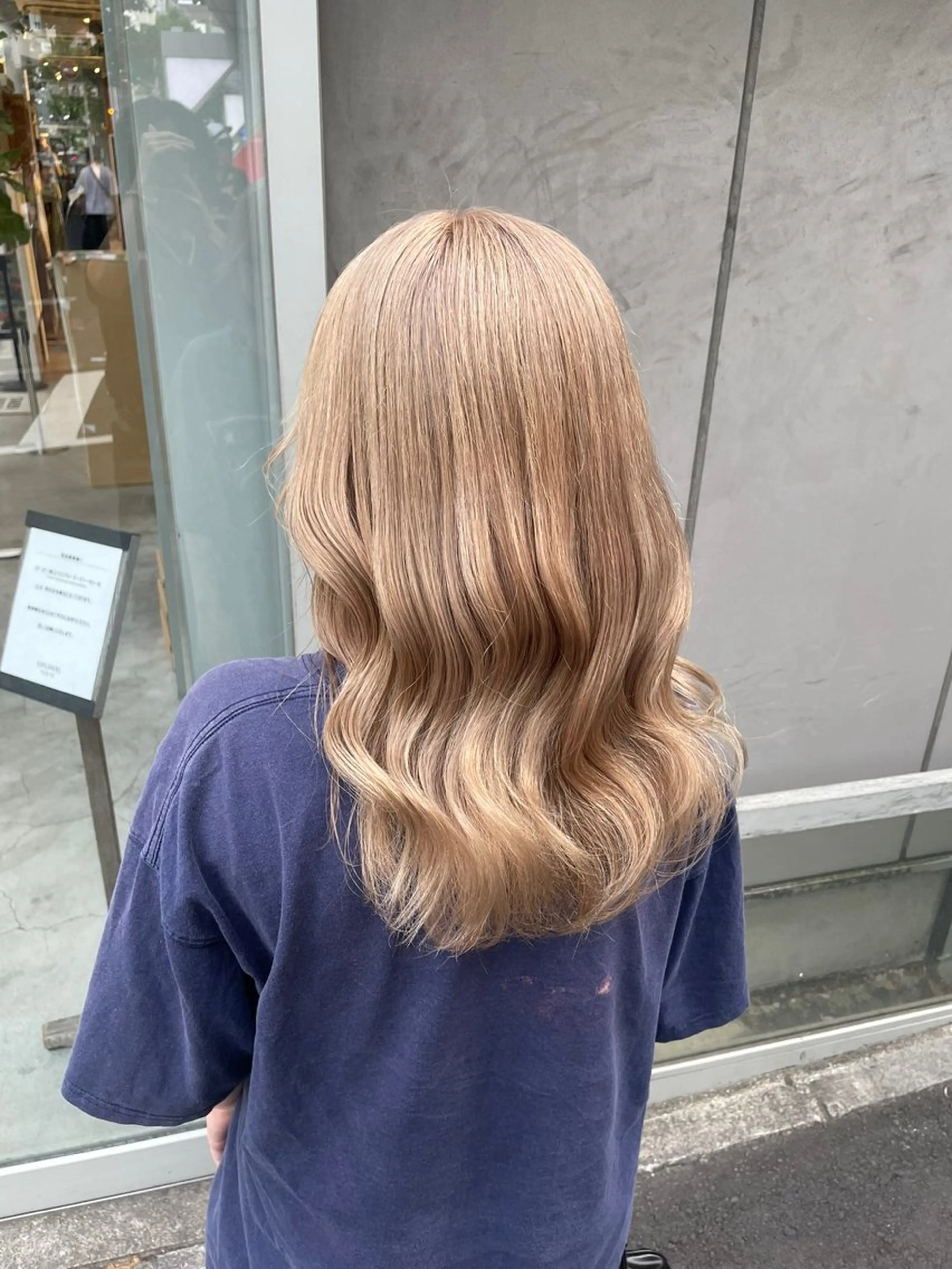 セミロング カラー ヘアカラー トリートメント 大人っぽ♡上品な暖色 ♡ブリーチなし♡のヘアスタイル