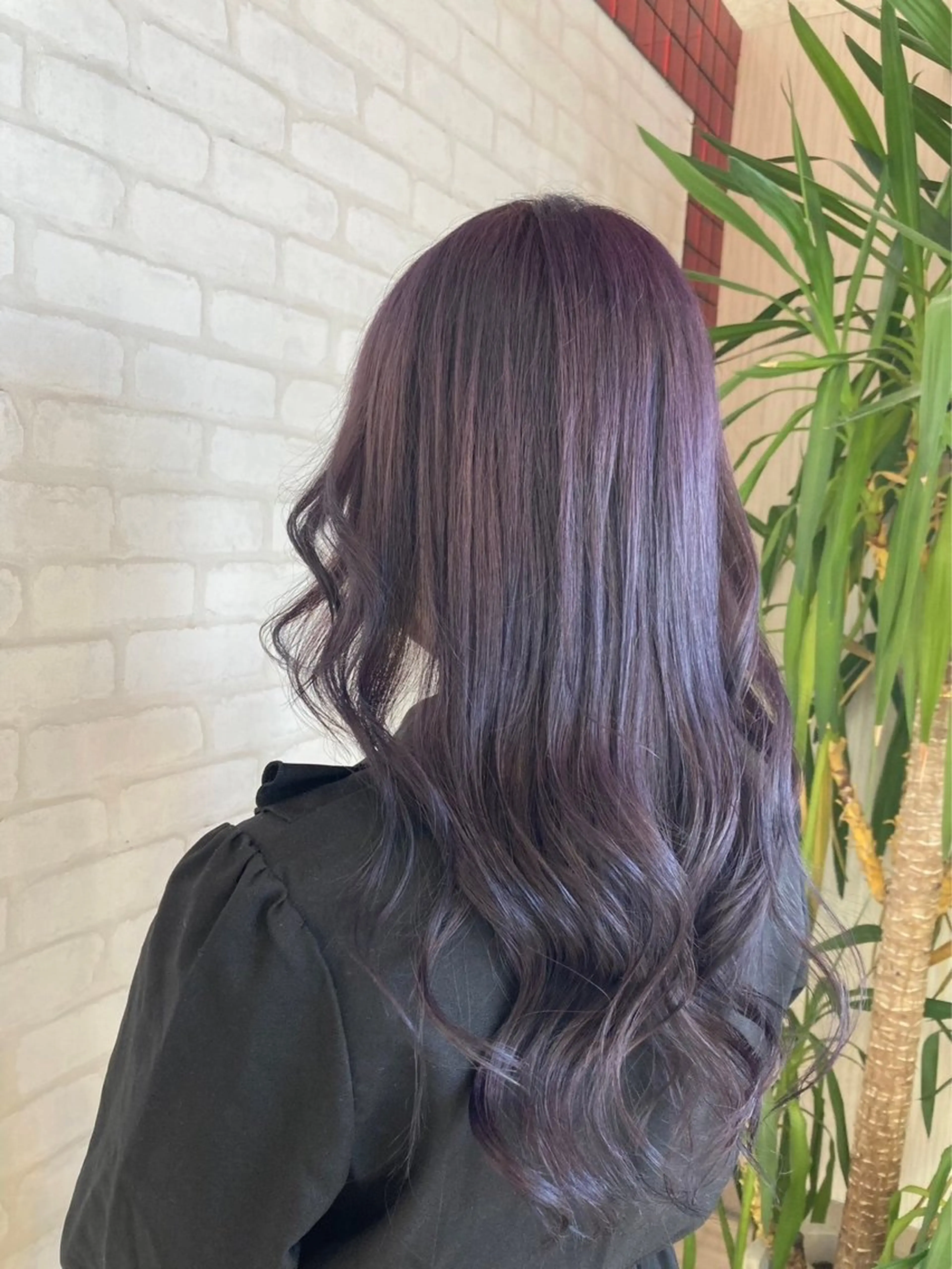ロング カラー vis fleur 日暮里所属・早坂 紅葉のヘアスタイル