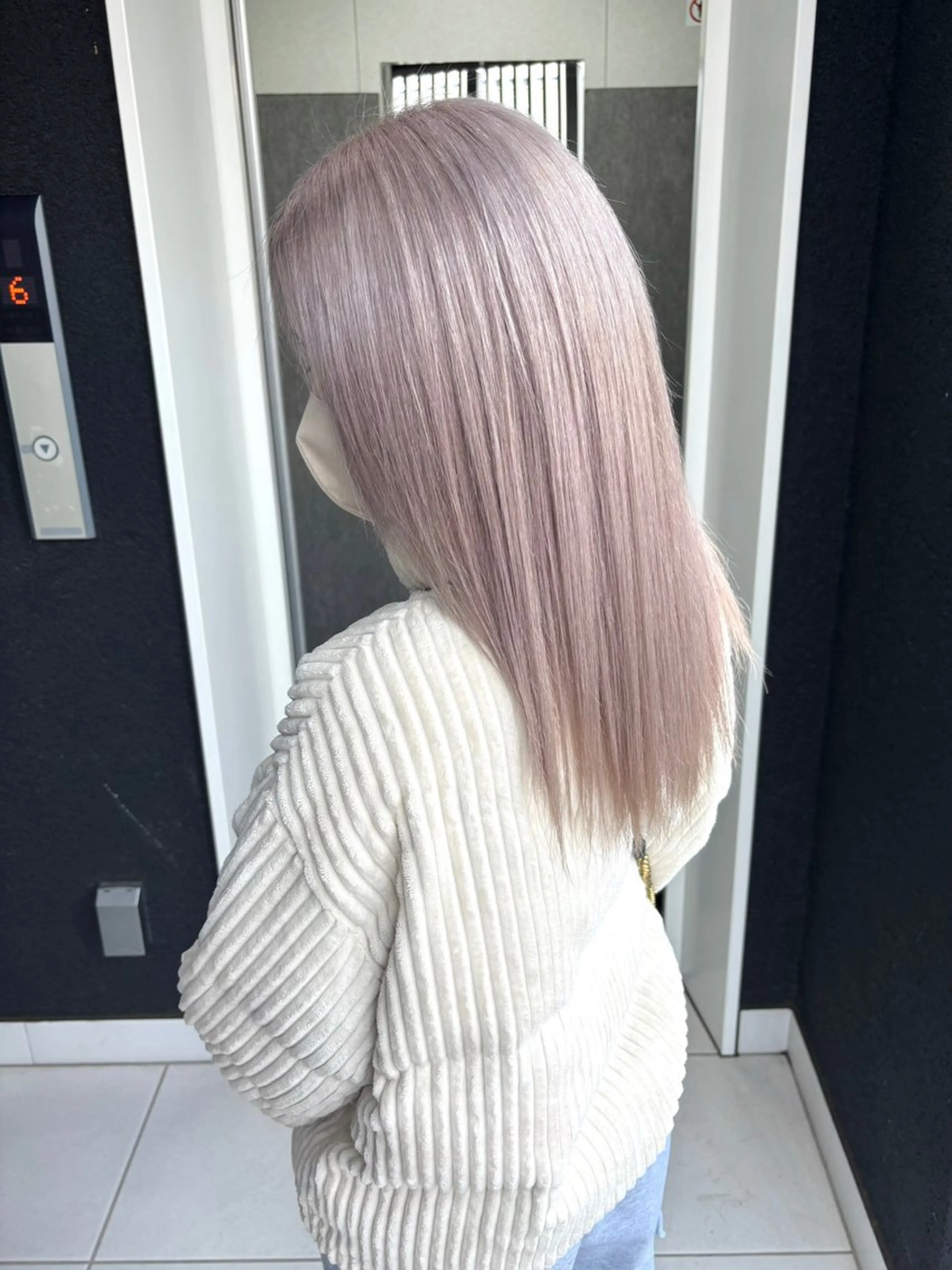 ロング カラー 流行りのレイヤーカッ ト得意💖akariのヘアスタイル