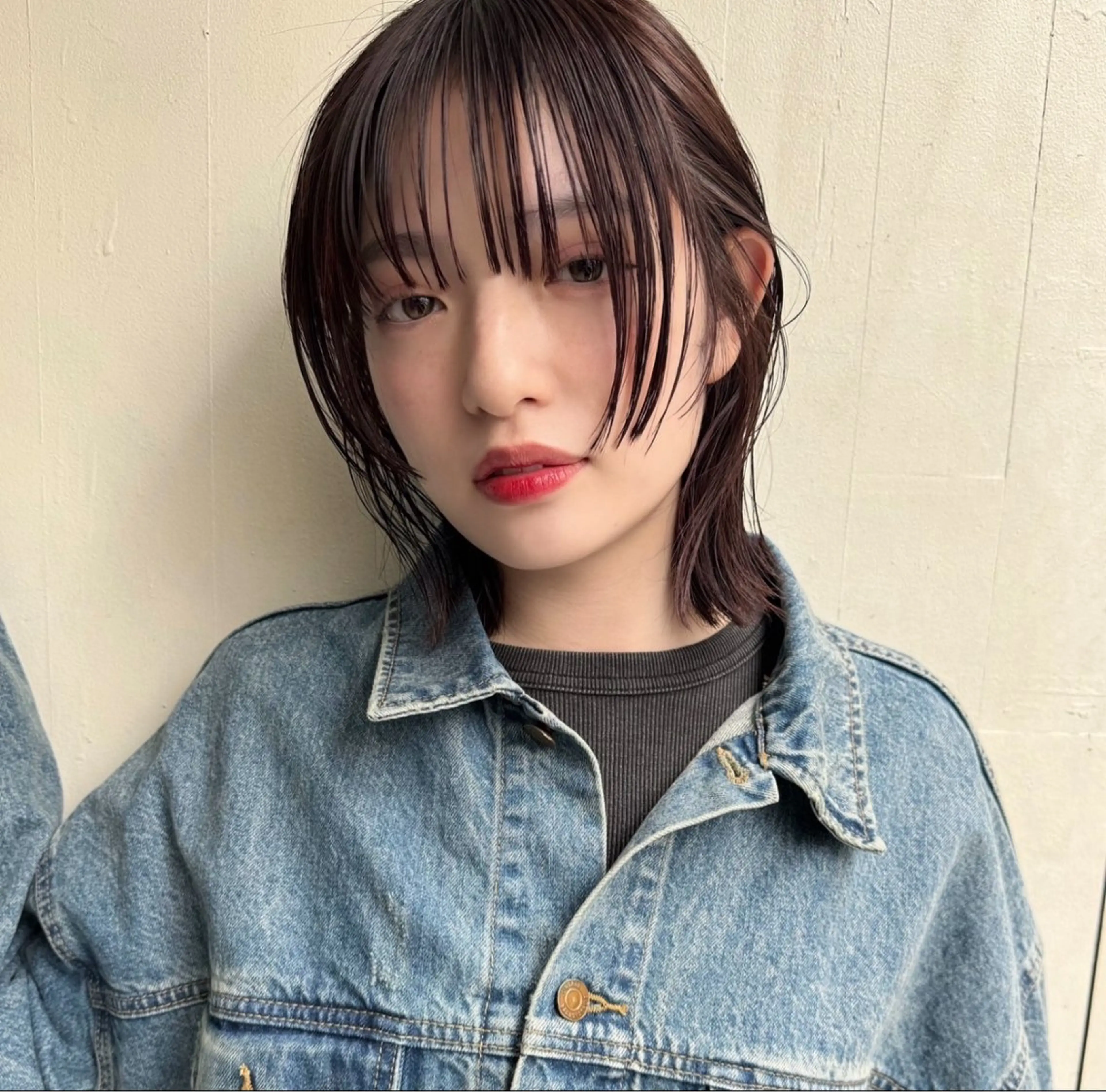 ショート ボブレイヤー ボブ 顔まわりレイヤー 顔周りカット レイヤーカット hana✂︎メンズ ニュアンスパーマのヘアスタイル