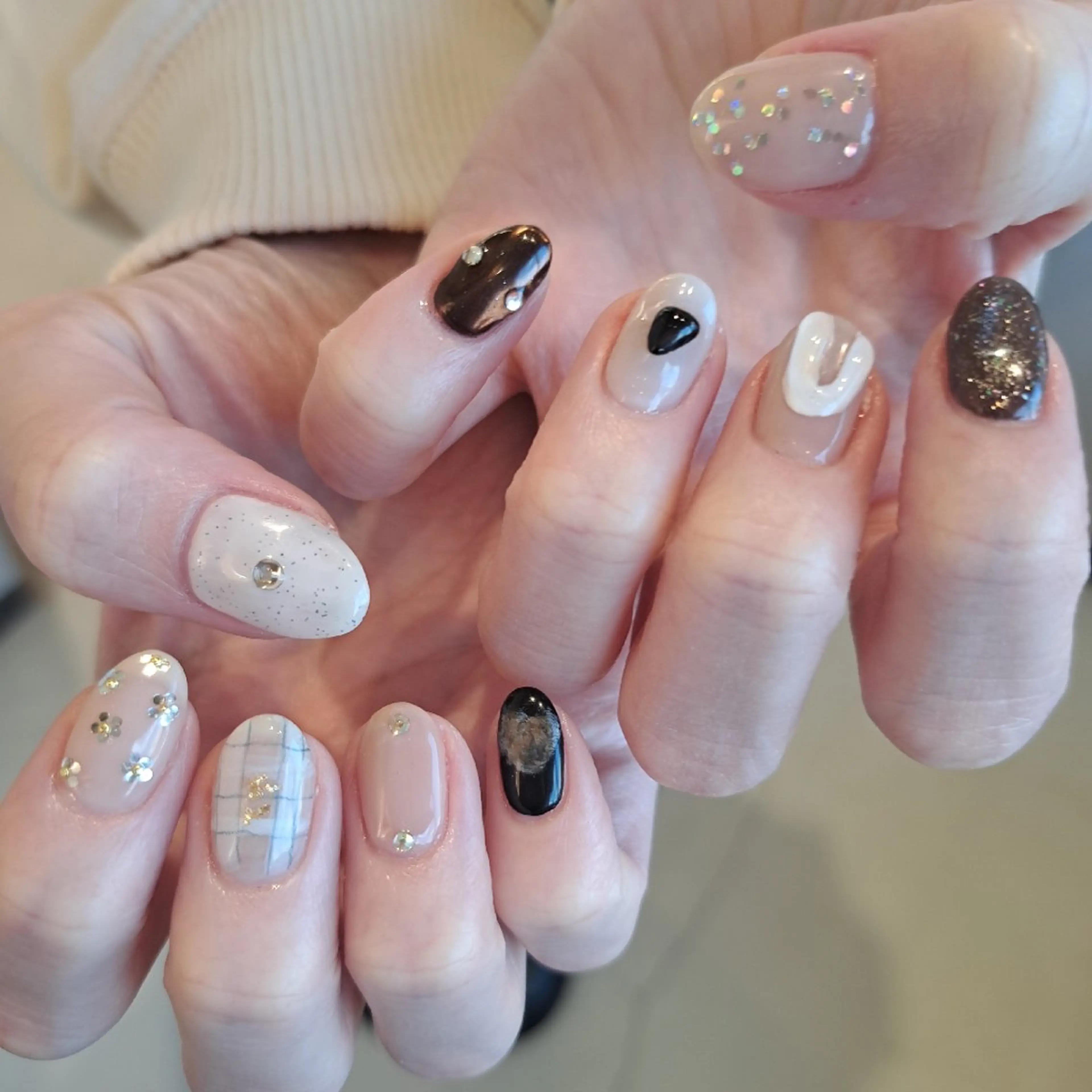 ネイル アートネイル ジェルネイル 持ち込み ニュアンスネイル Nail mood /アートし放題のネイルデザイン