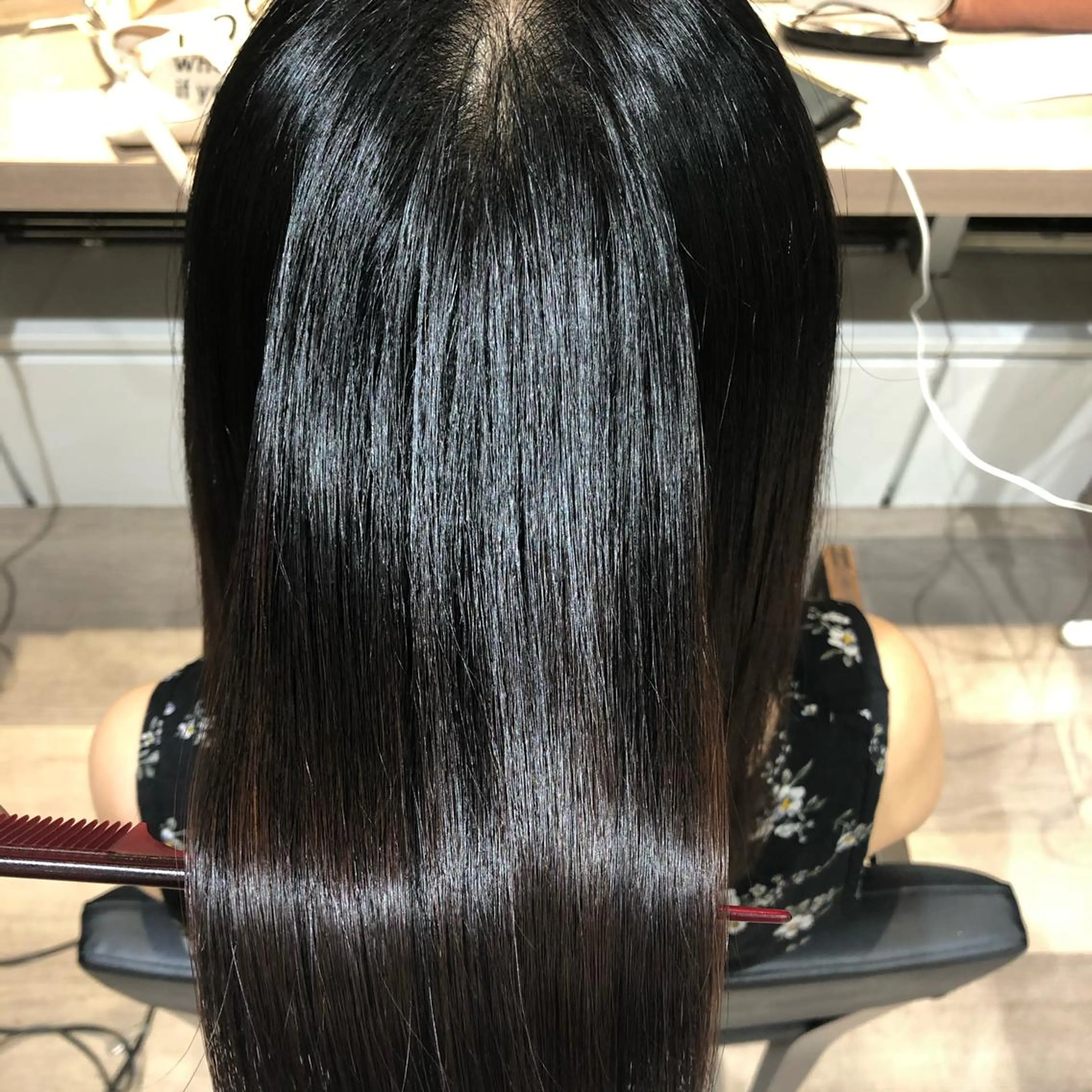 ロング 小顔カット トリートメント 酸熱トリートメント CYNTHIADUE 店長| IRISUのヘアスタイル