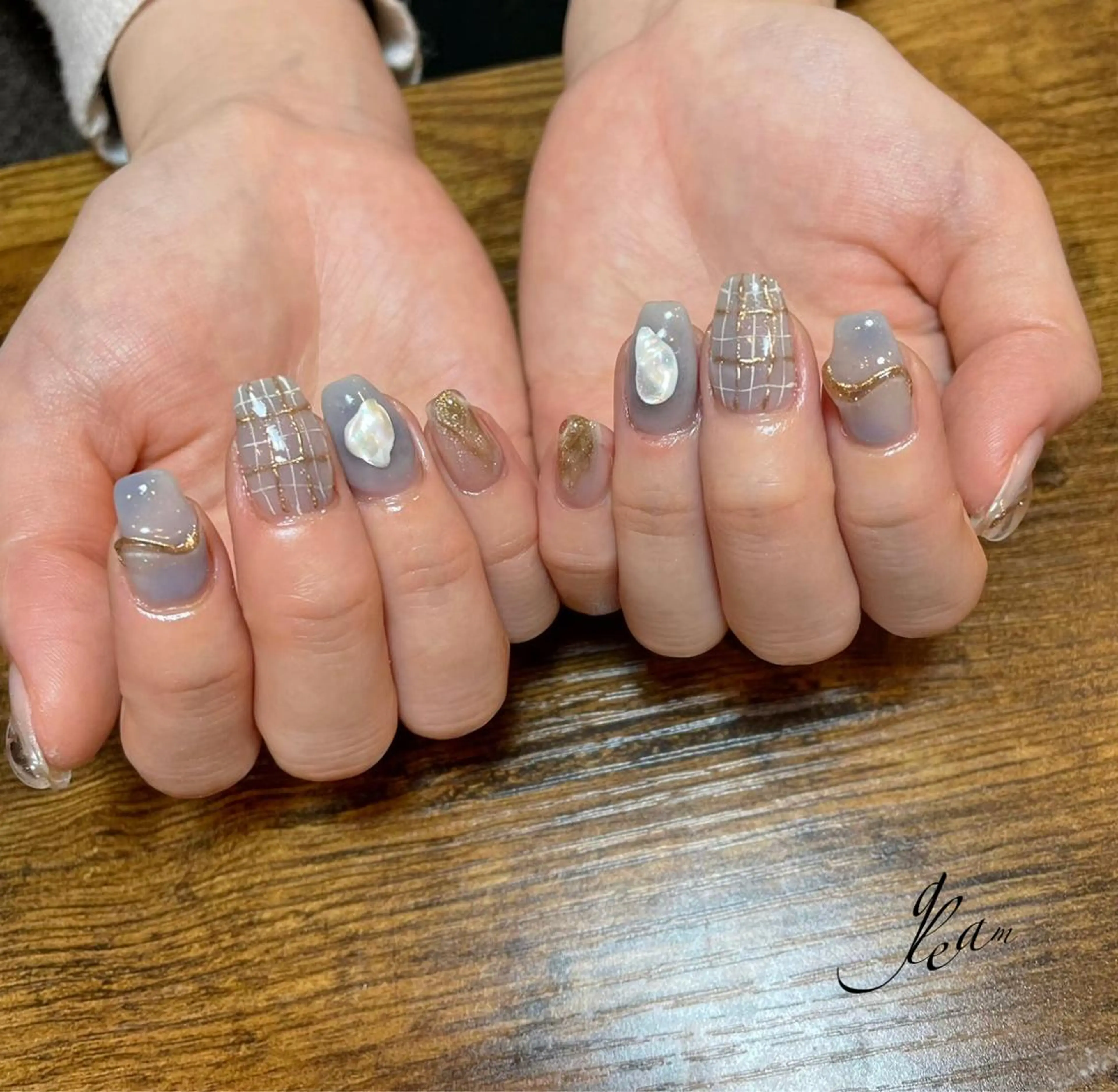 ネイル ハンドネイル gleam所属・gleam✴︎ sayakaのネイルデザイン