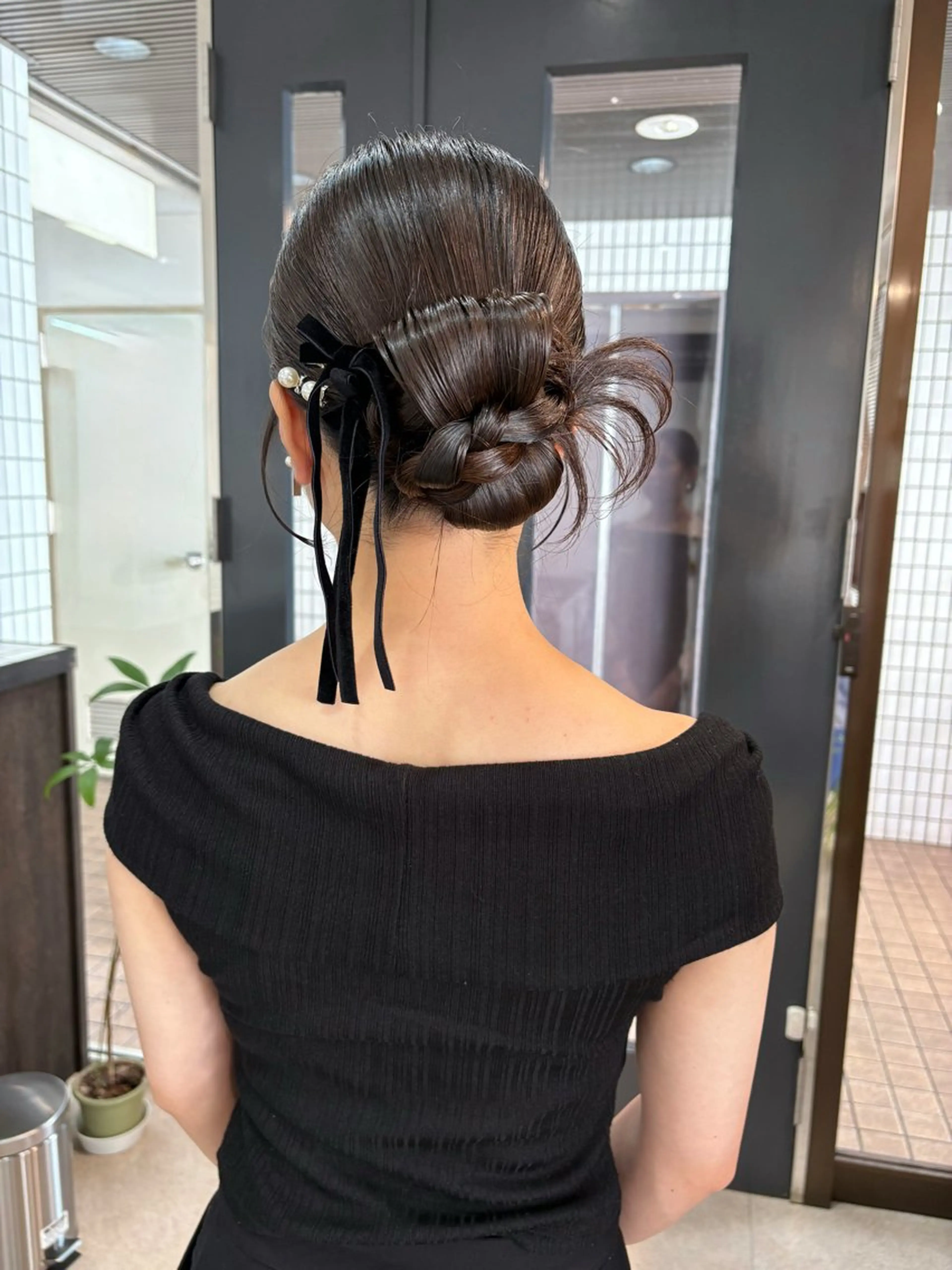 ミディアム ヘアアレンジ ヘアセット SHICUNE /ミホのヘアスタイル