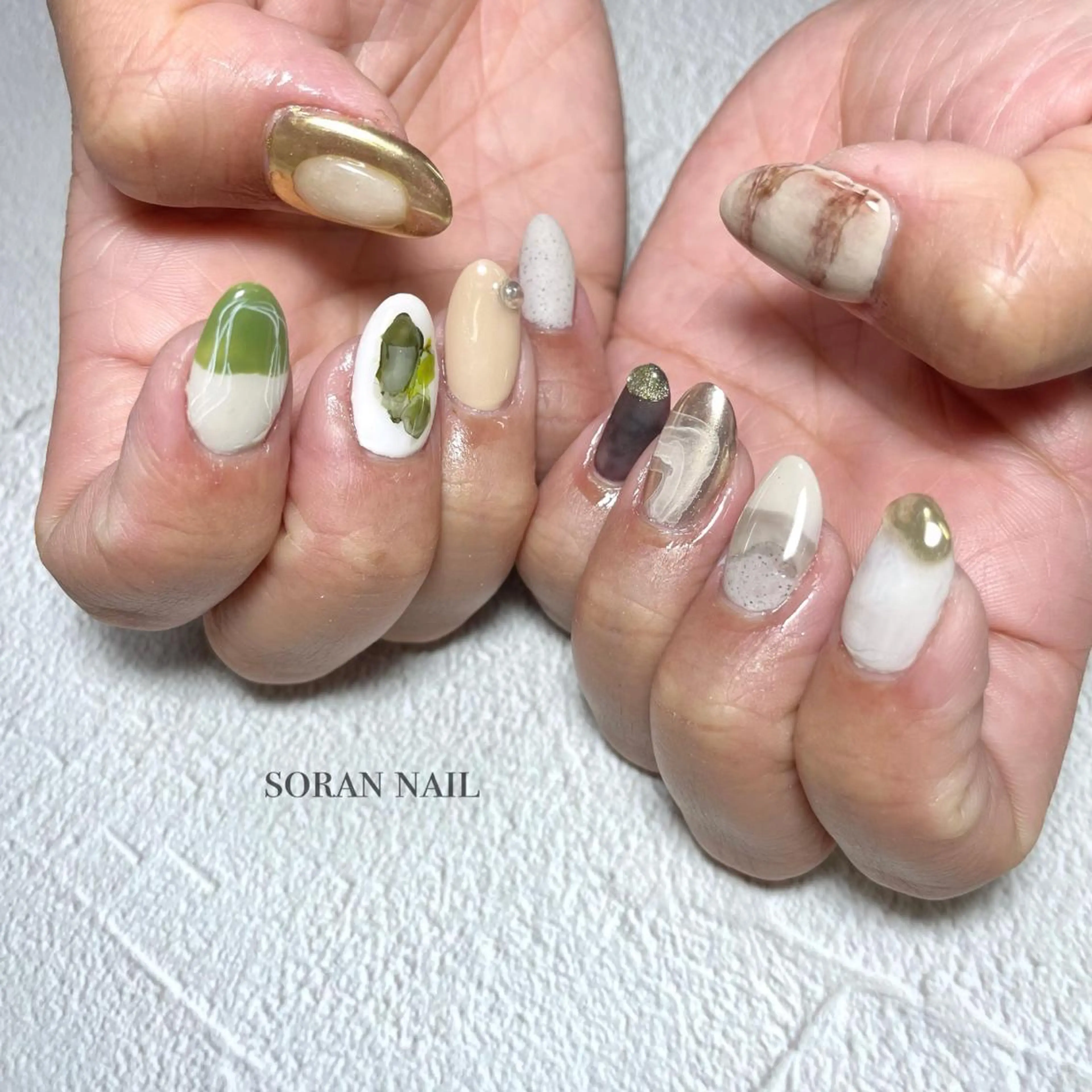 ネイル ハンドネイル soran nailのネイルデザイン